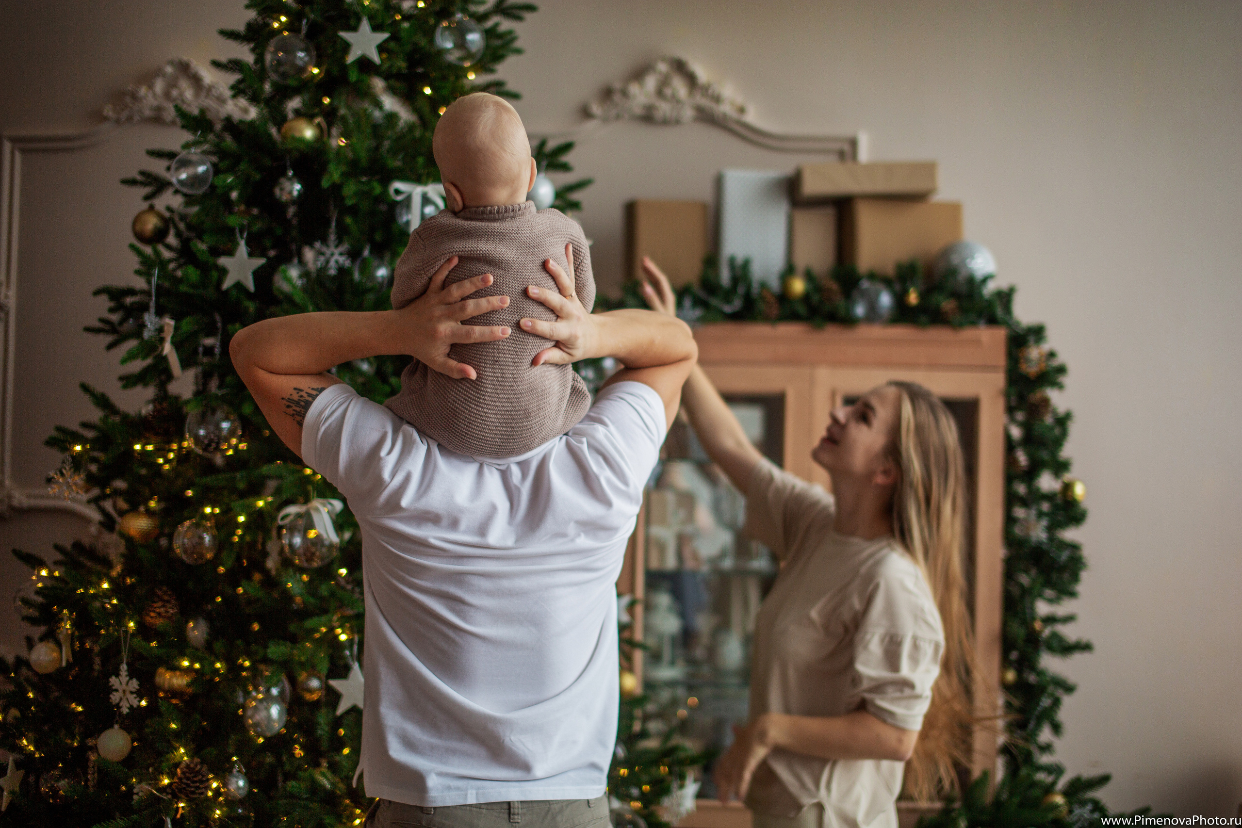 Новогодняя Семейная Фотосъёмка. Семейный и детский фотограф в Петрозаводске