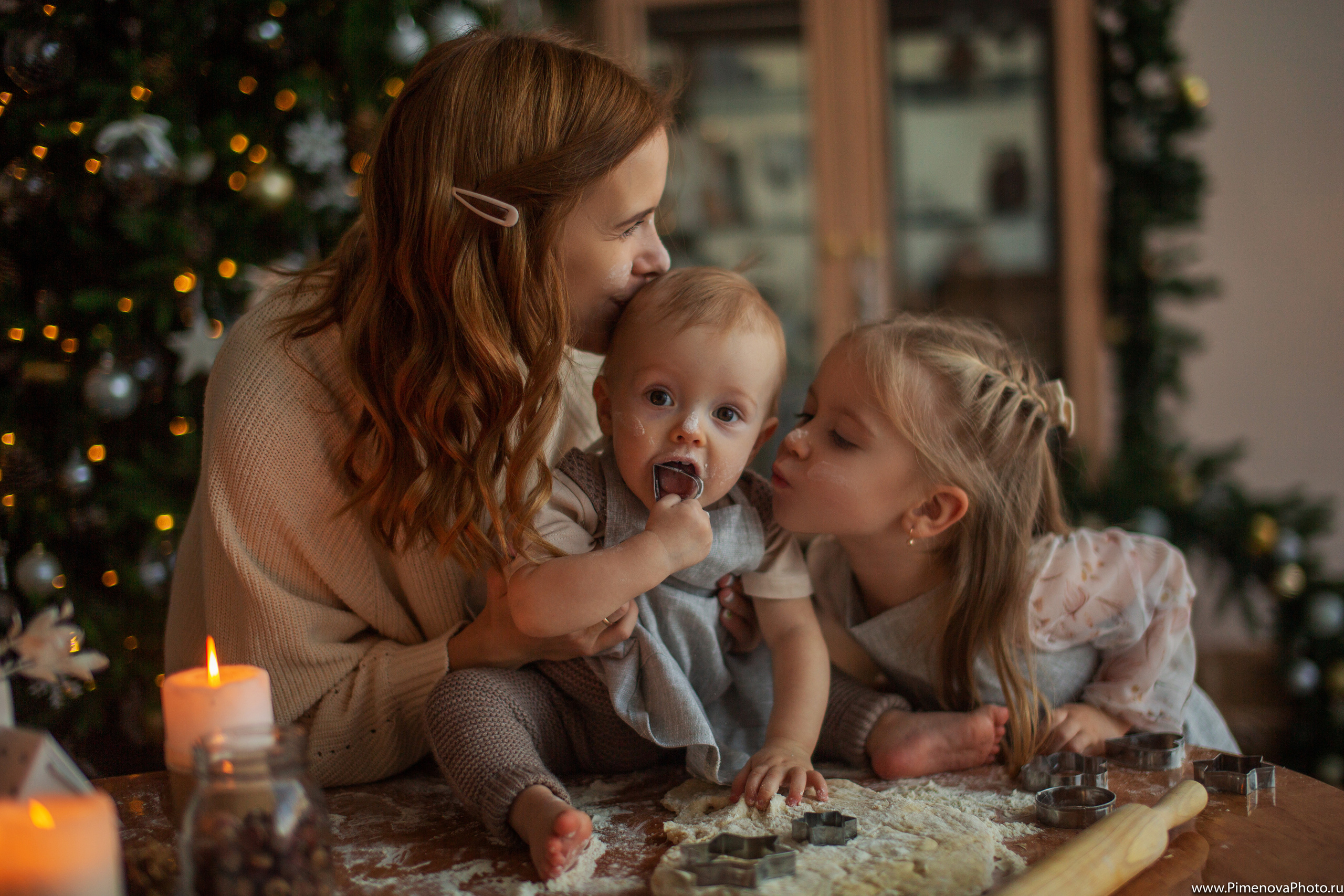 Новогодняя Семейная Фотосъёмка Ники и Димы. Семейный и детский фотограф в Петрозаводске