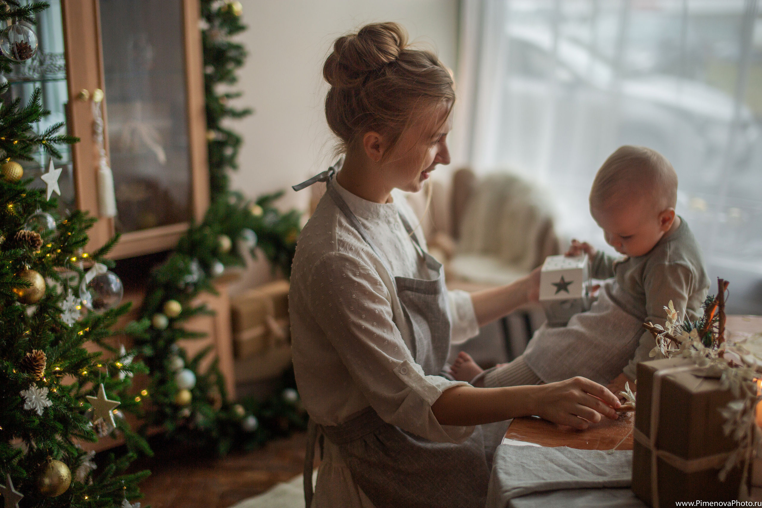 Новогодняя Семейная Фотосъёмка. Семейный и детский фотограф в Петрозаводске