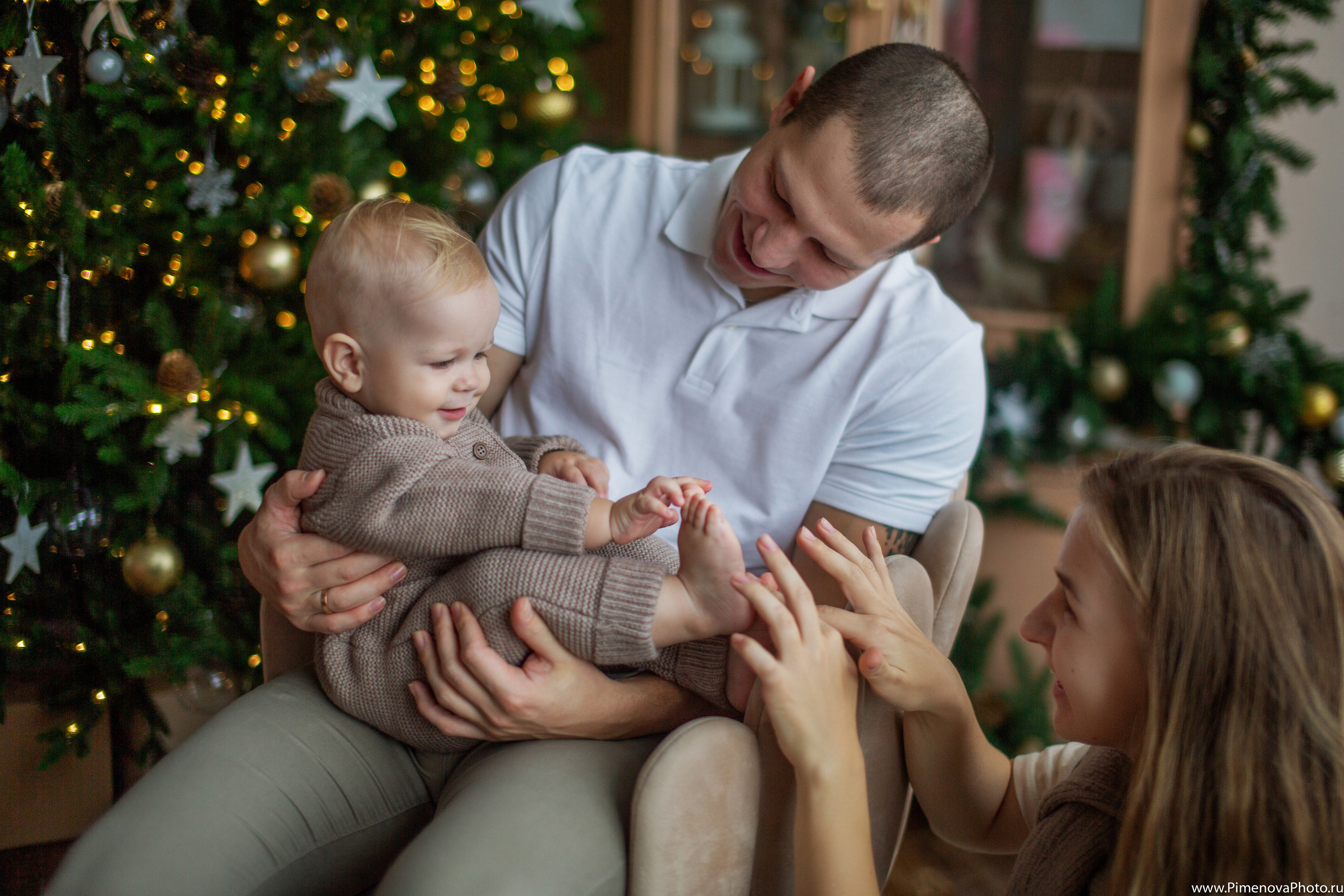 Новогодняя Семейная Фотосъёмка. Семейный и детский фотограф в Петрозаводске