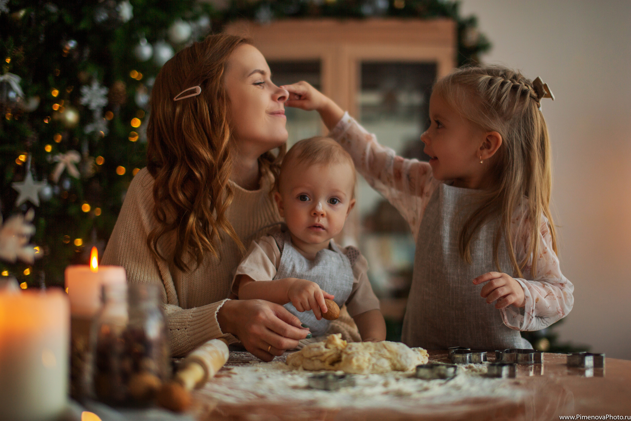 Новогодняя Семейная Фотосъёмка Ники и Димы. Семейный и детский фотограф в Петрозаводске