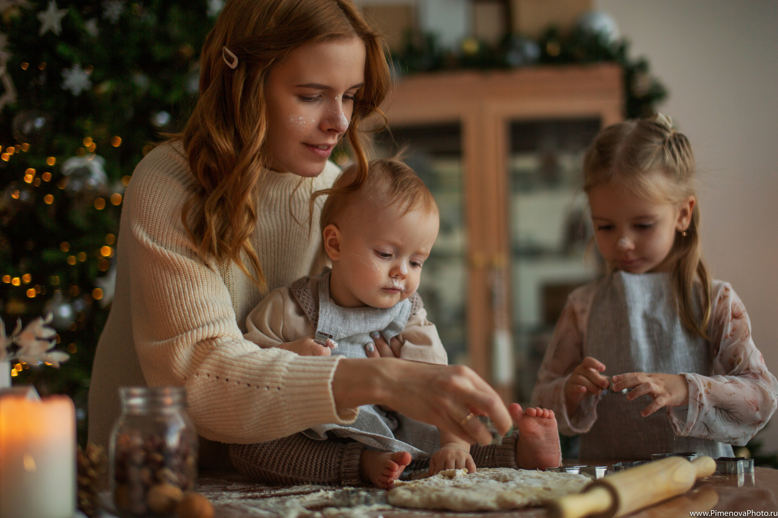 Новогодняя Семейная Фотосъёмка Ники и Димы. Семейный и детский фотограф в Петрозаводске