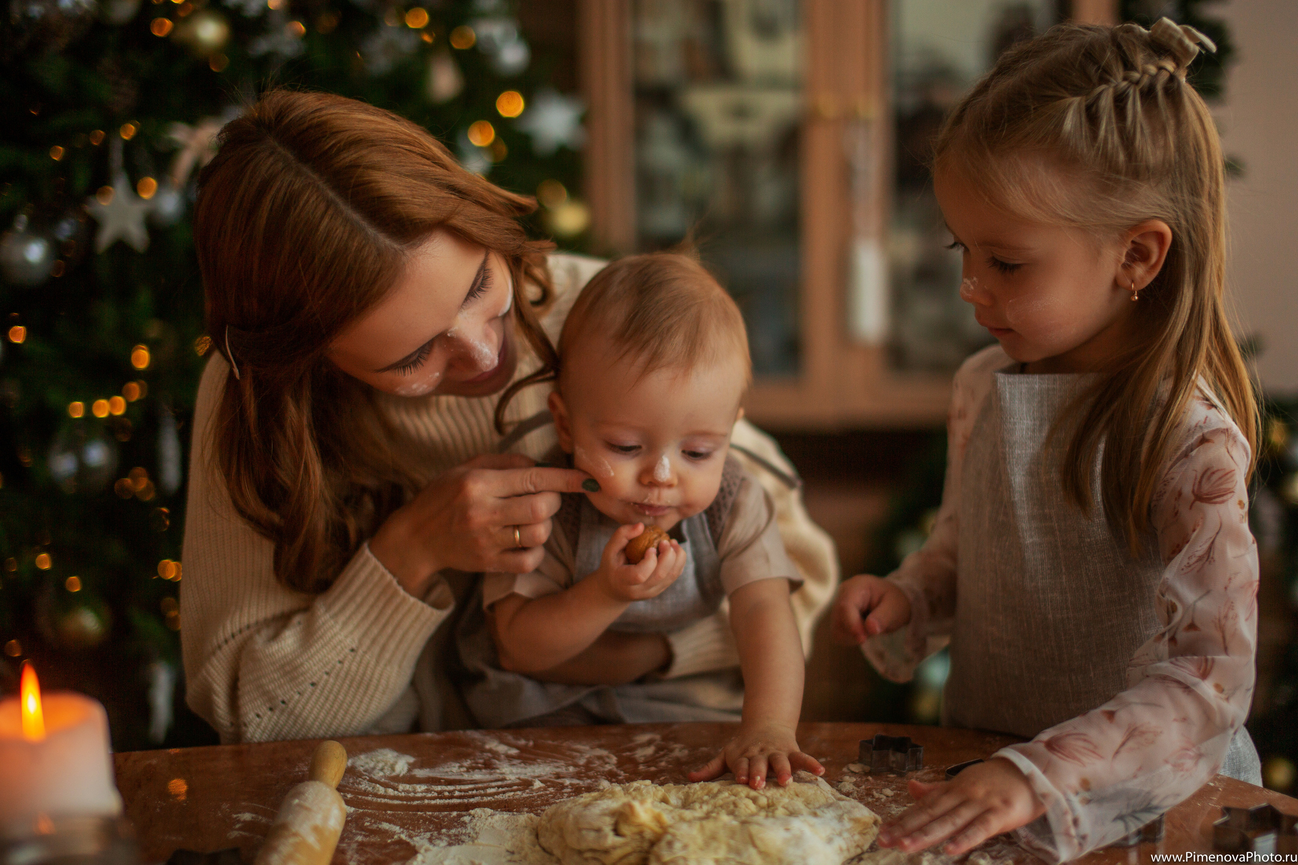 Новогодняя Семейная Фотосъёмка Ники и Димы. Семейный и детский фотограф в Петрозаводске