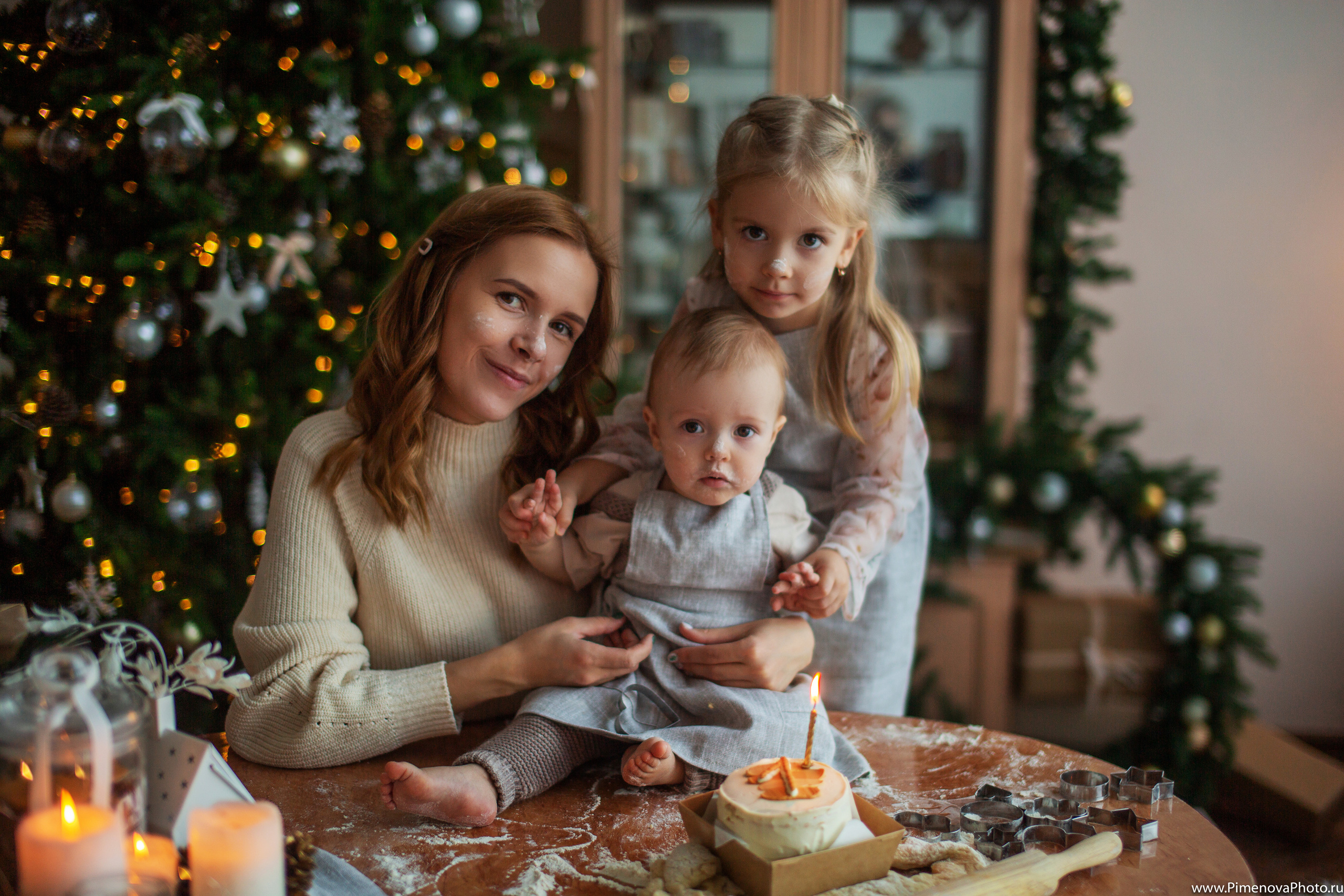 Новогодняя Семейная Фотосъёмка Ники и Димы. Семейный и детский фотограф в Петрозаводске