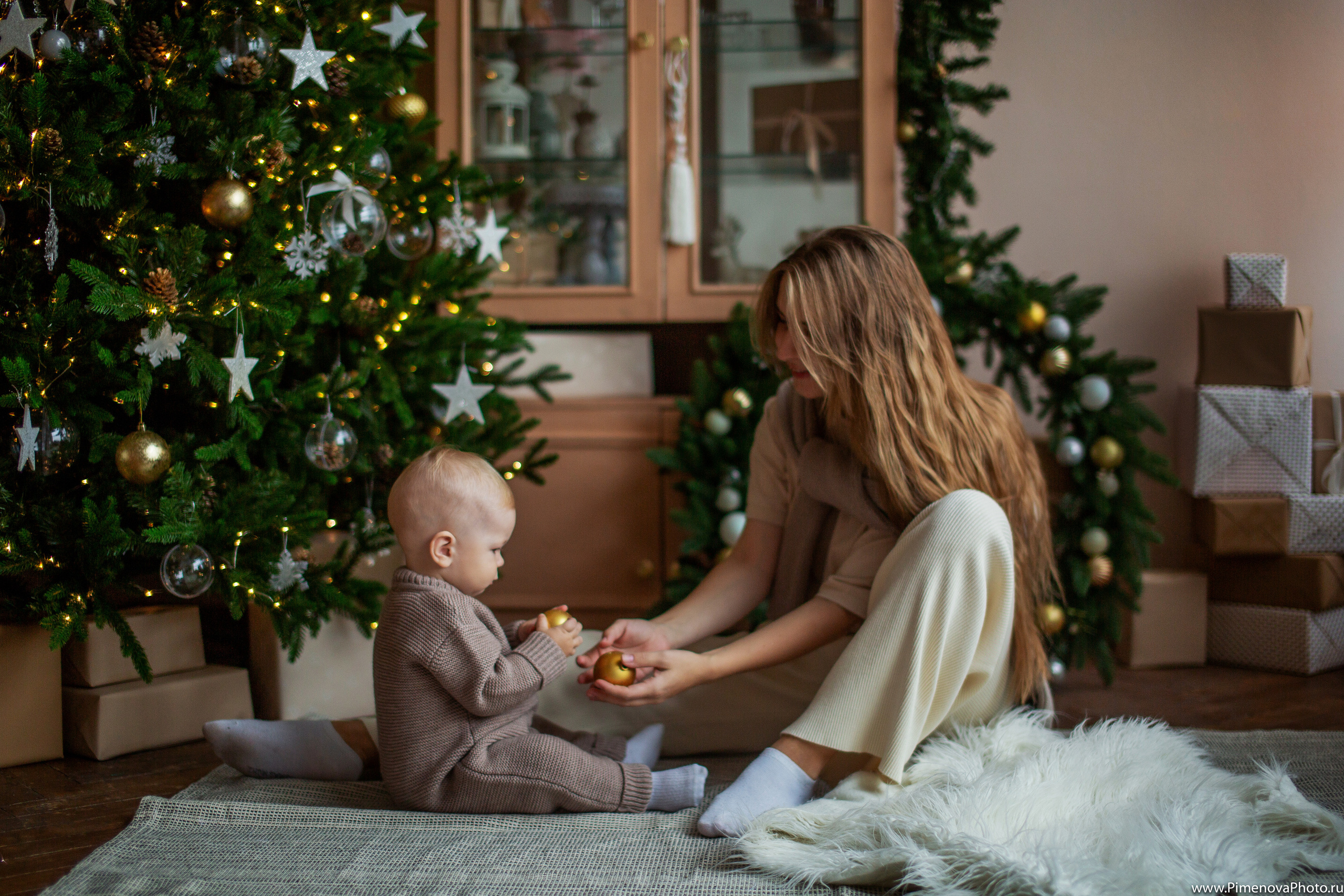 Новогодняя Семейная Фотосъёмка. Семейный и детский фотограф в Петрозаводске