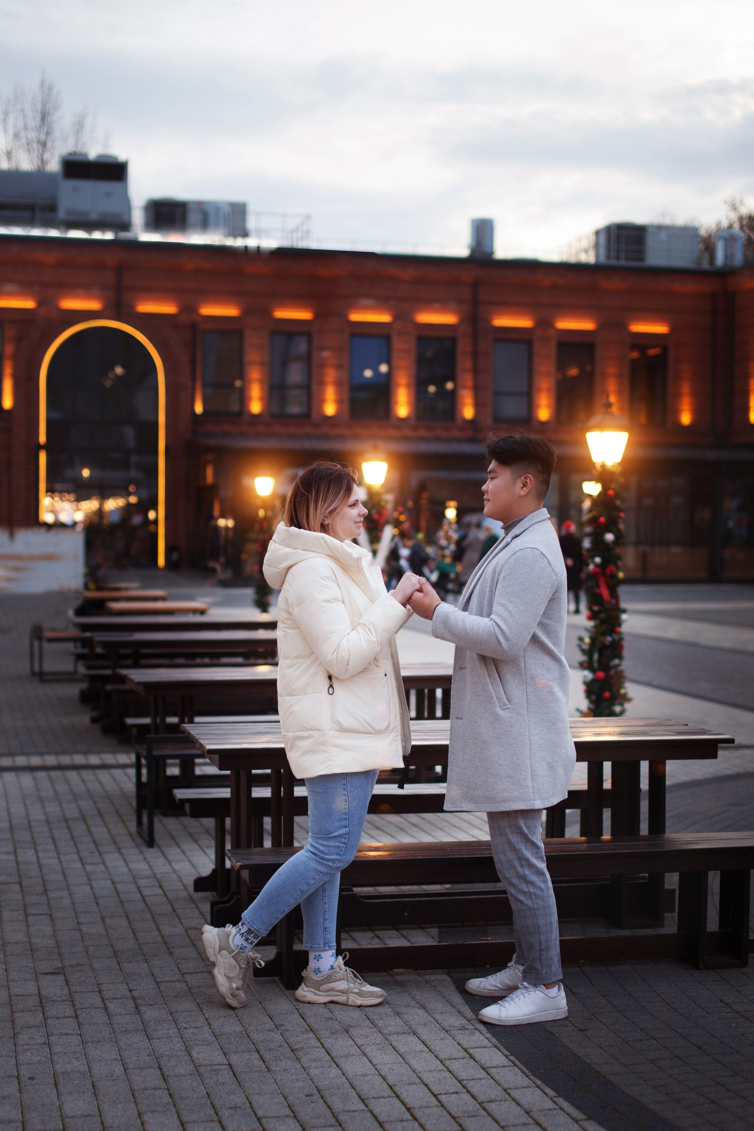 Слава и Полина новогодняя прогулка. Семейный и детский фотограф в Краснодаре Брусилова Марина