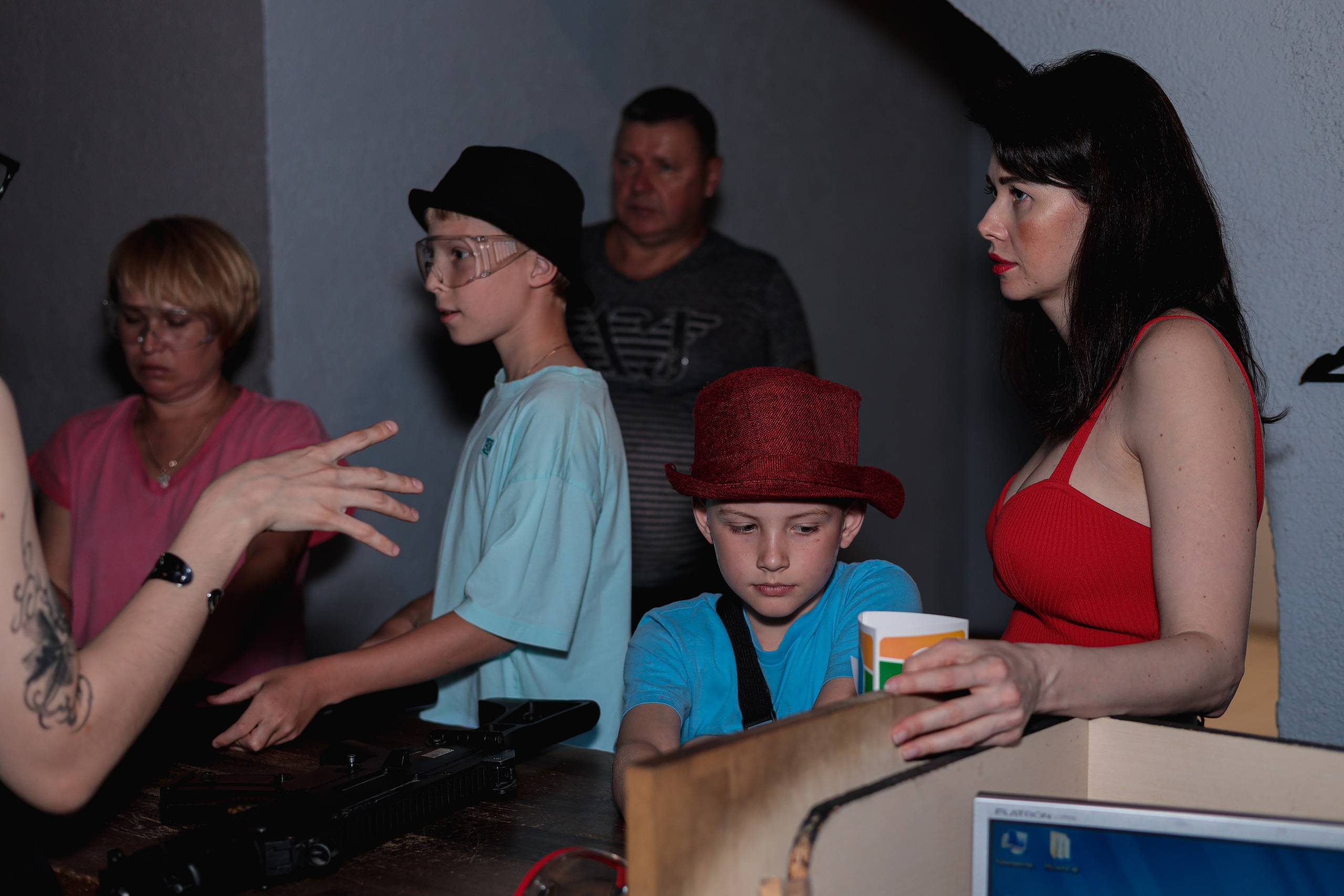 День рождение в стрелковом клубе. Фотограф Надршина Лилия