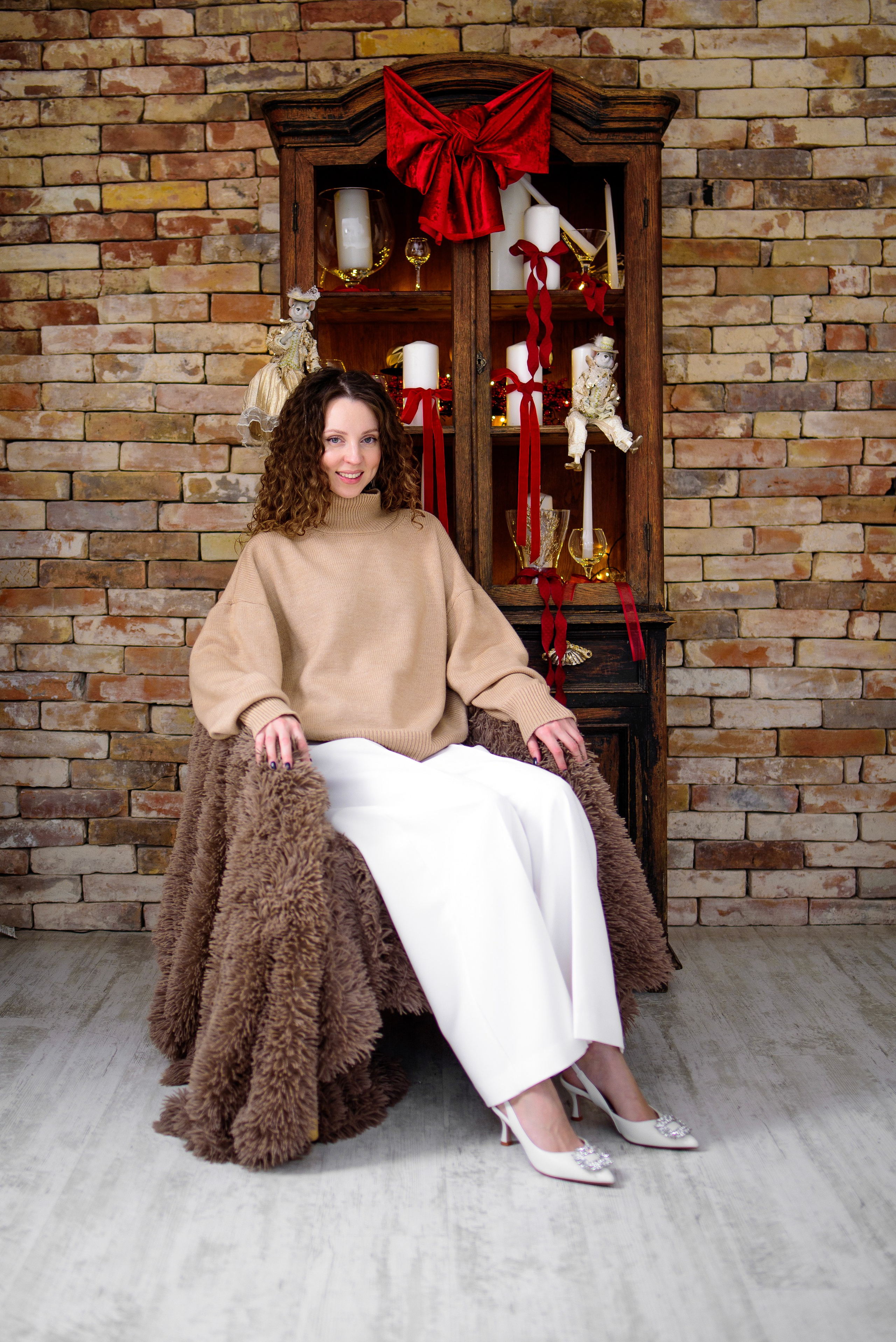 Новогодняя фотосессия Тани и Сережа (младшего). Фотограф