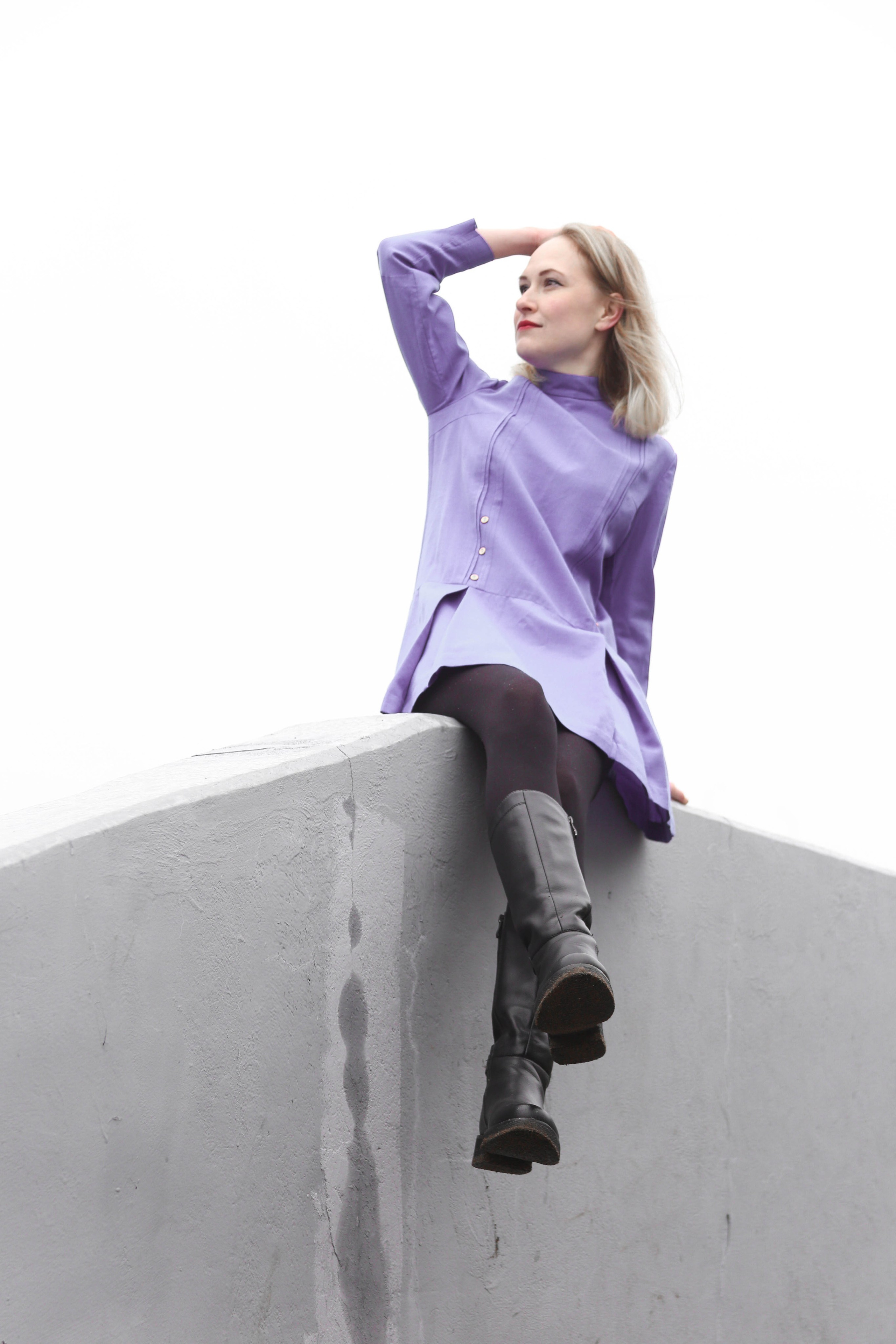 Маша на набережной. Часть 2. Фотограф Пермь. Фотосессия в фотостудии Перми и на свежем воздухе