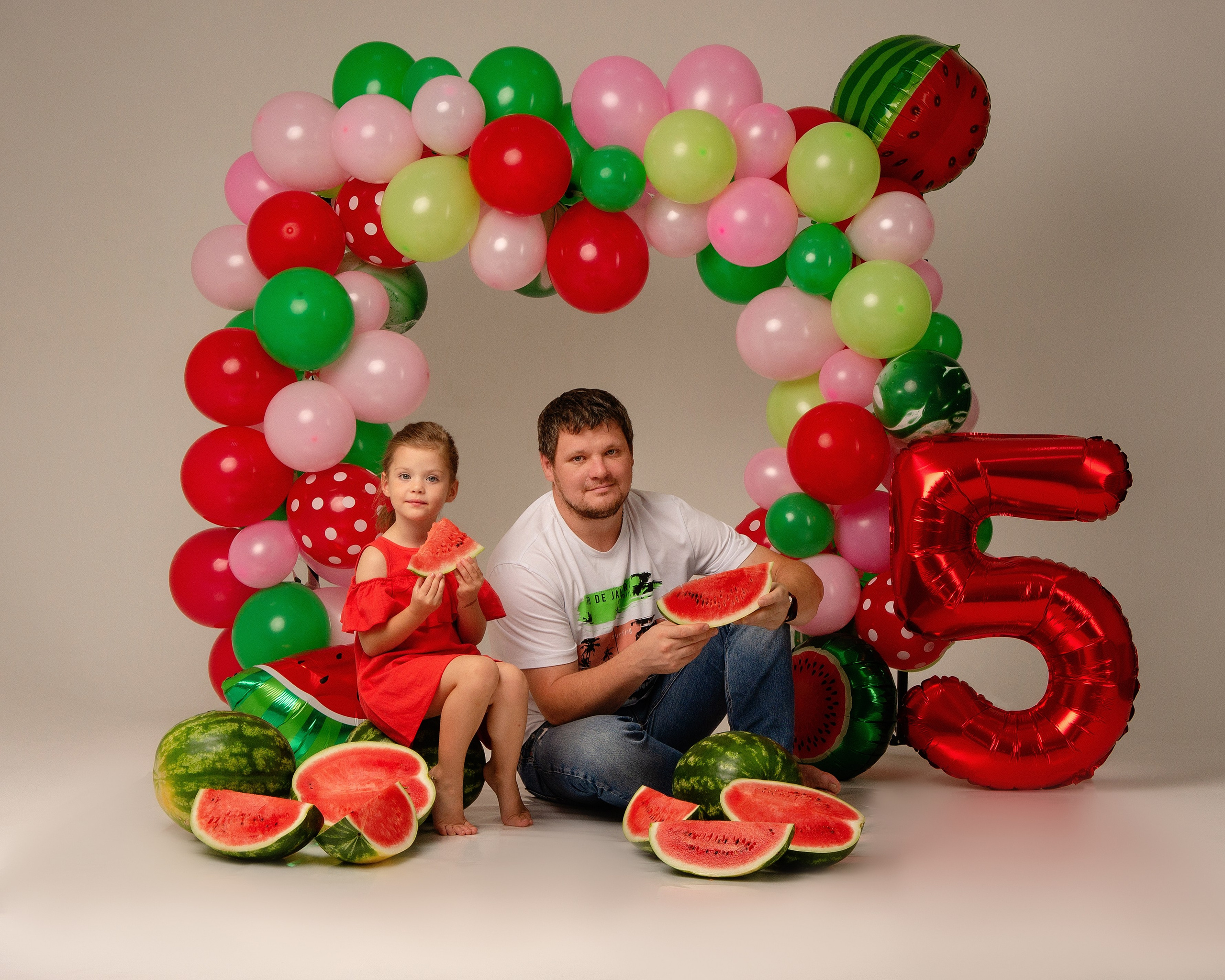 Диана и арбузы. Фотограф беременности в Екатеринбурге Илона Филатьева