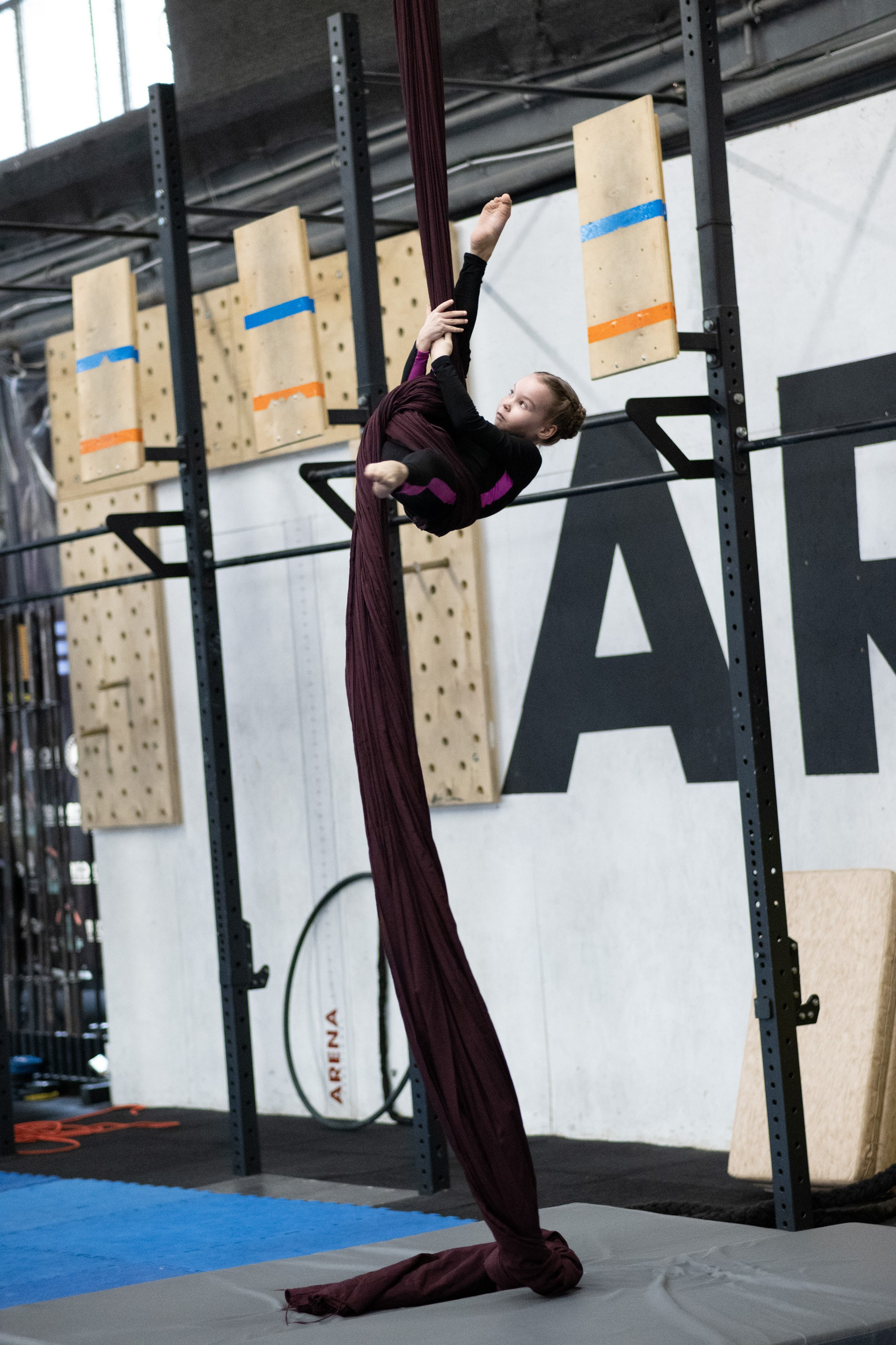 Внутриклубные соревнования по воздушной гимнастике 02.04.23