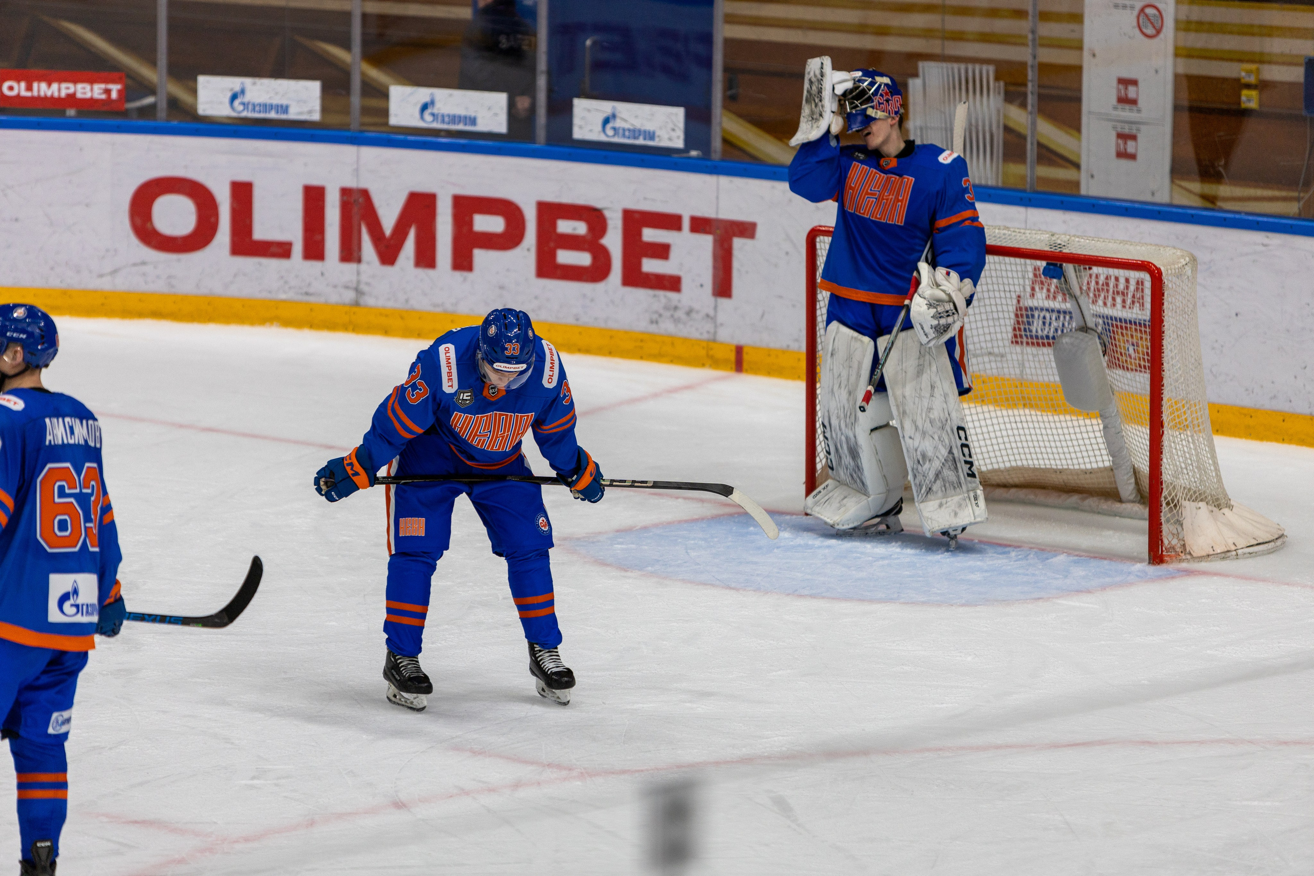 Хоккей СКА-Нева — Динамо-Алтай. Репортажный фотограф Санкт-Петербург | Роман Карбышев