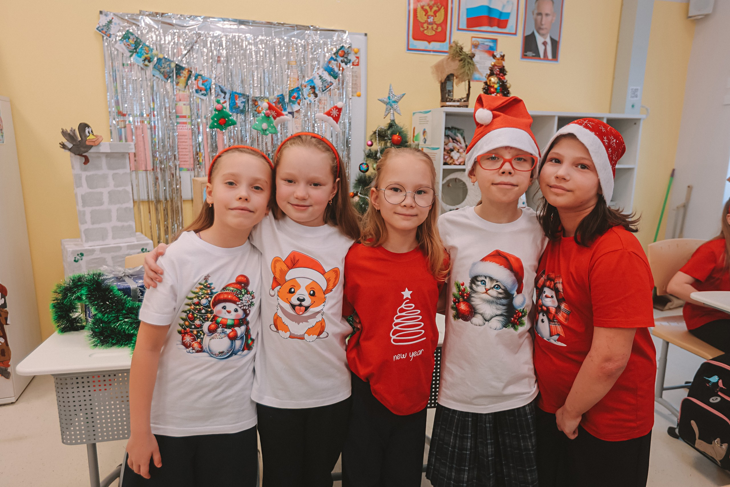 Новогодняя в школе 2 класс. Семейный фотограф Тюмень, фотограф на роды Салмина Мария
