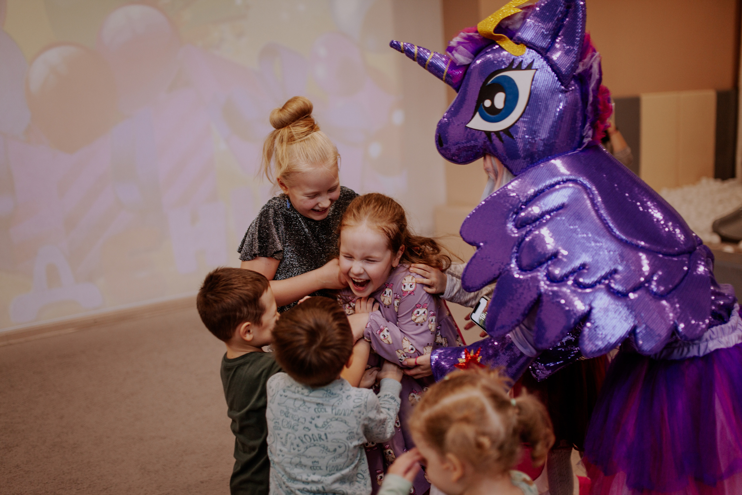 Фотосессия детского праздника в Тюмени. Фотограф Шелудкова Яна, город Тюмень