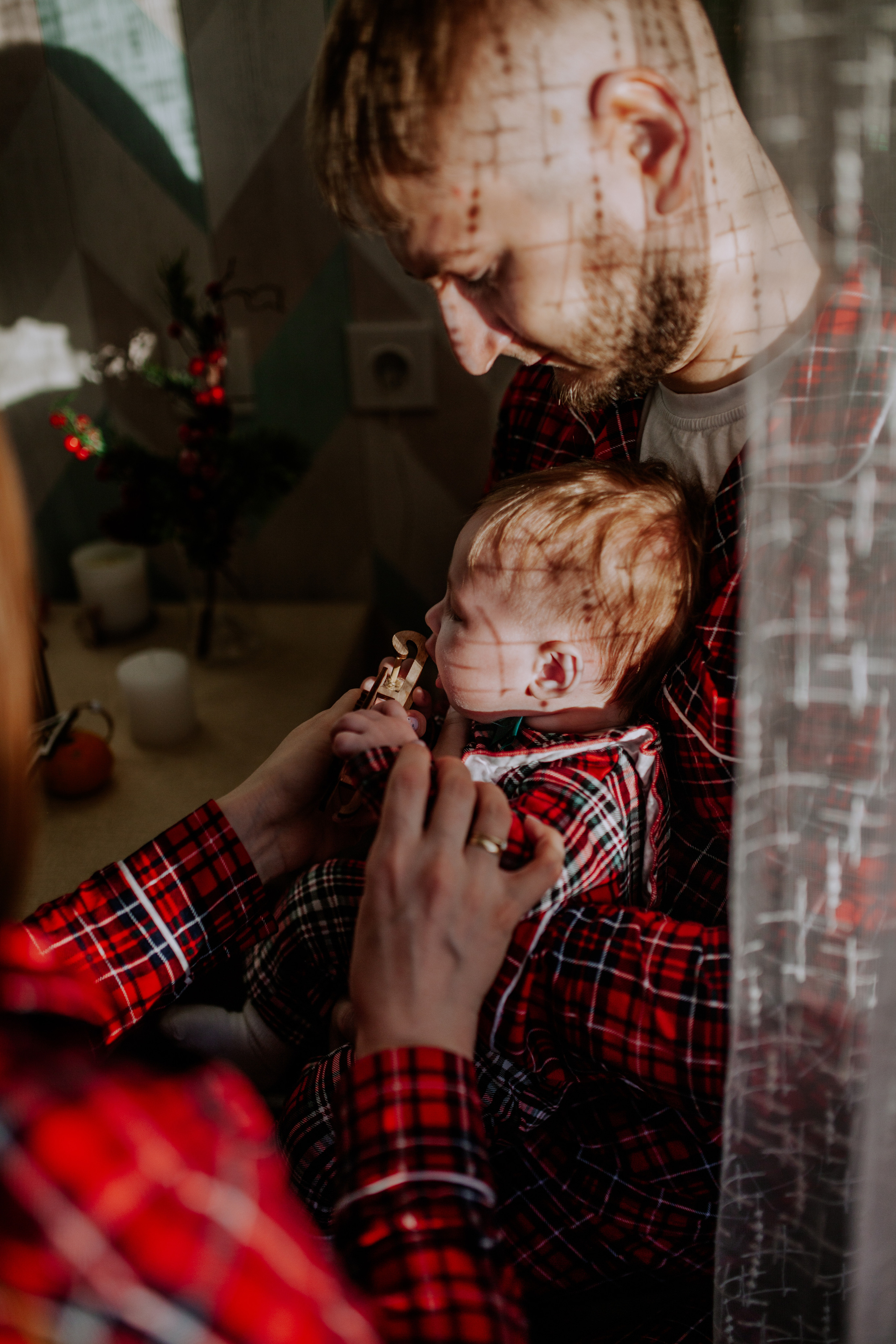 Домашняя новогодняя фотосессия в Тюмени. Фотограф Шелудкова Яна, город Тюмень