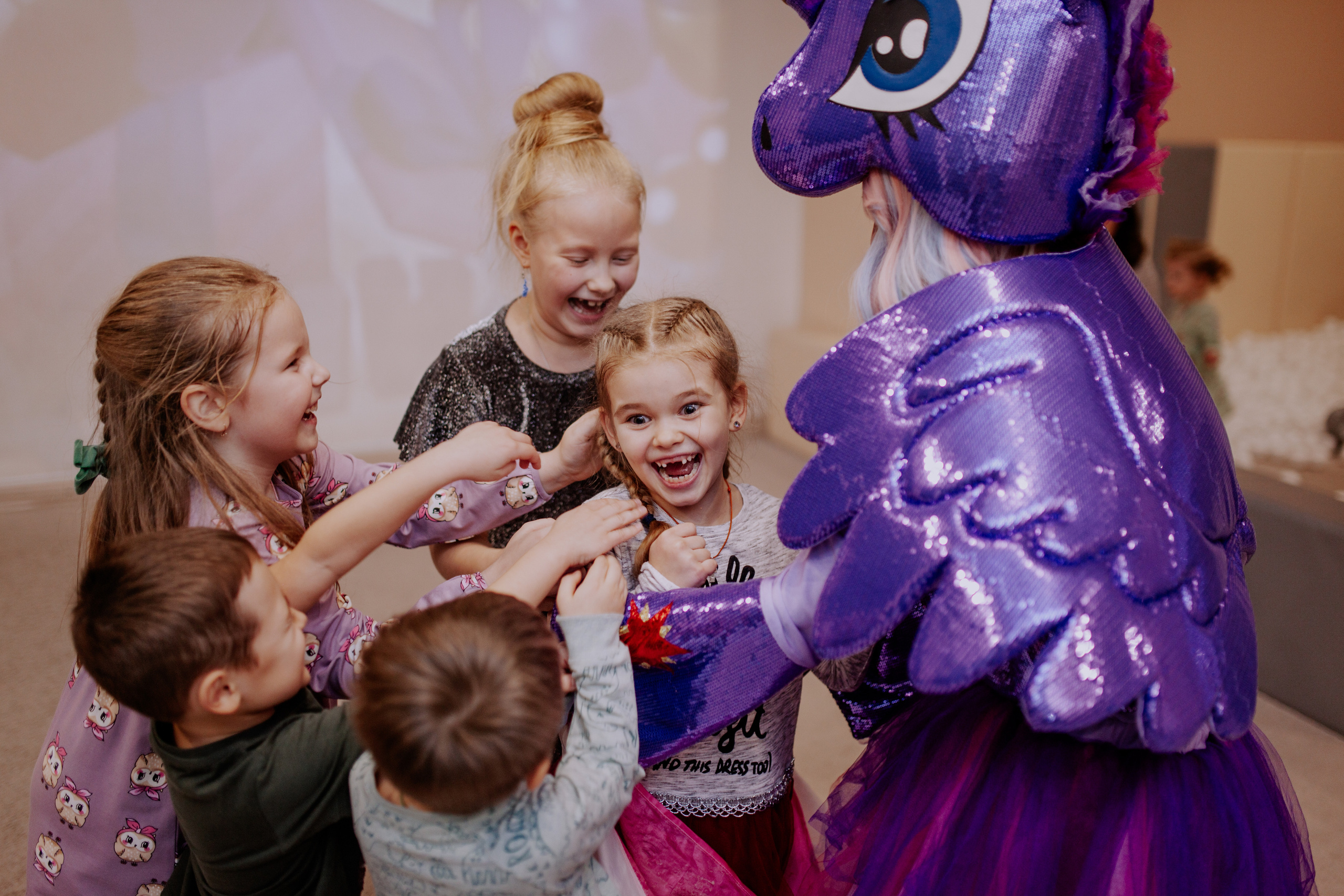 Фотосессия детского праздника в Тюмени. Фотограф Шелудкова Яна, город Тюмень