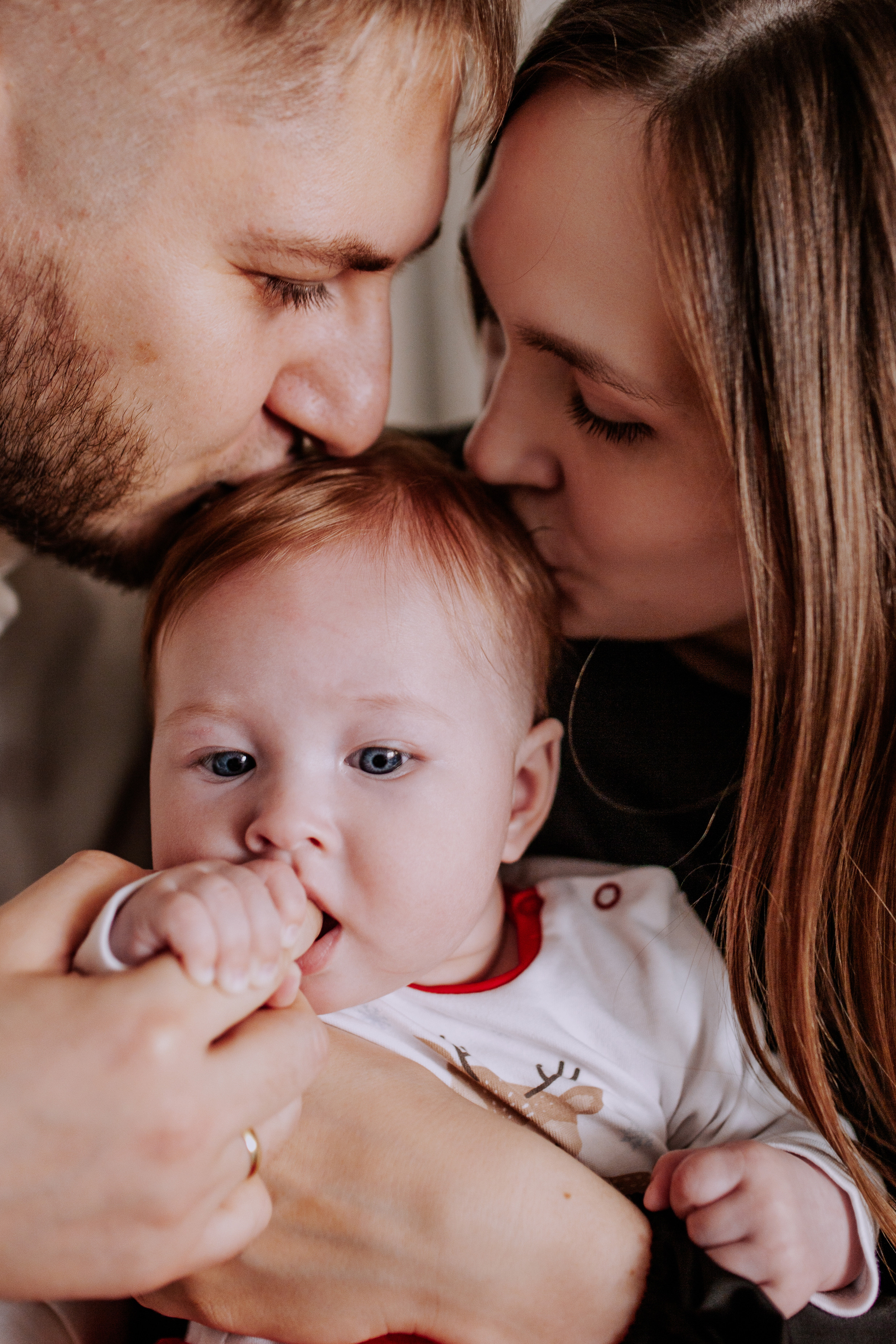 Домашняя новогодняя фотосессия в Тюмени. Фотограф Шелудкова Яна, город Тюмень