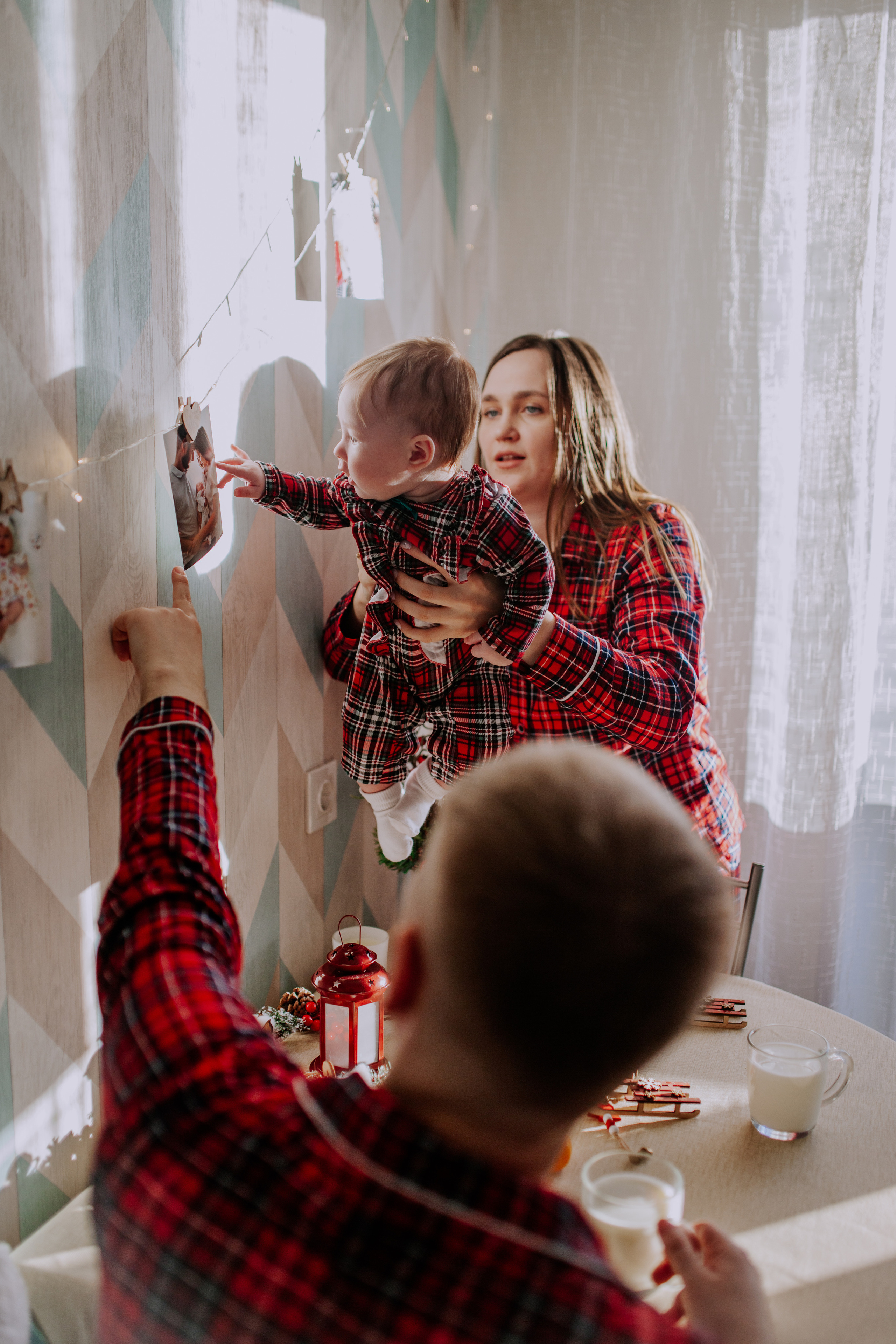 Домашняя новогодняя фотосессия в Тюмени. Фотограф Шелудкова Яна, город Тюмень