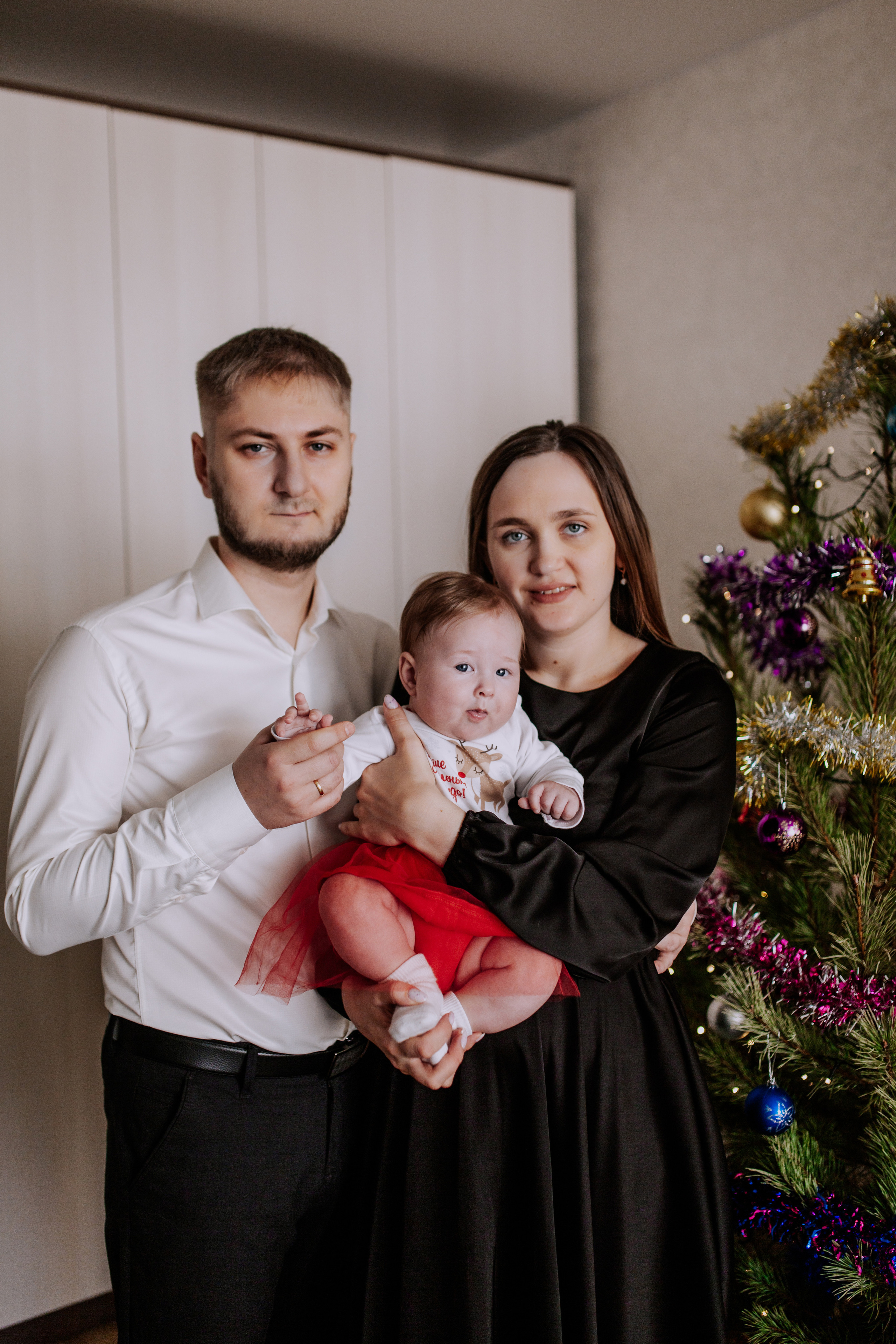 Домашняя новогодняя фотосессия в Тюмени. Фотограф Шелудкова Яна, город Тюмень