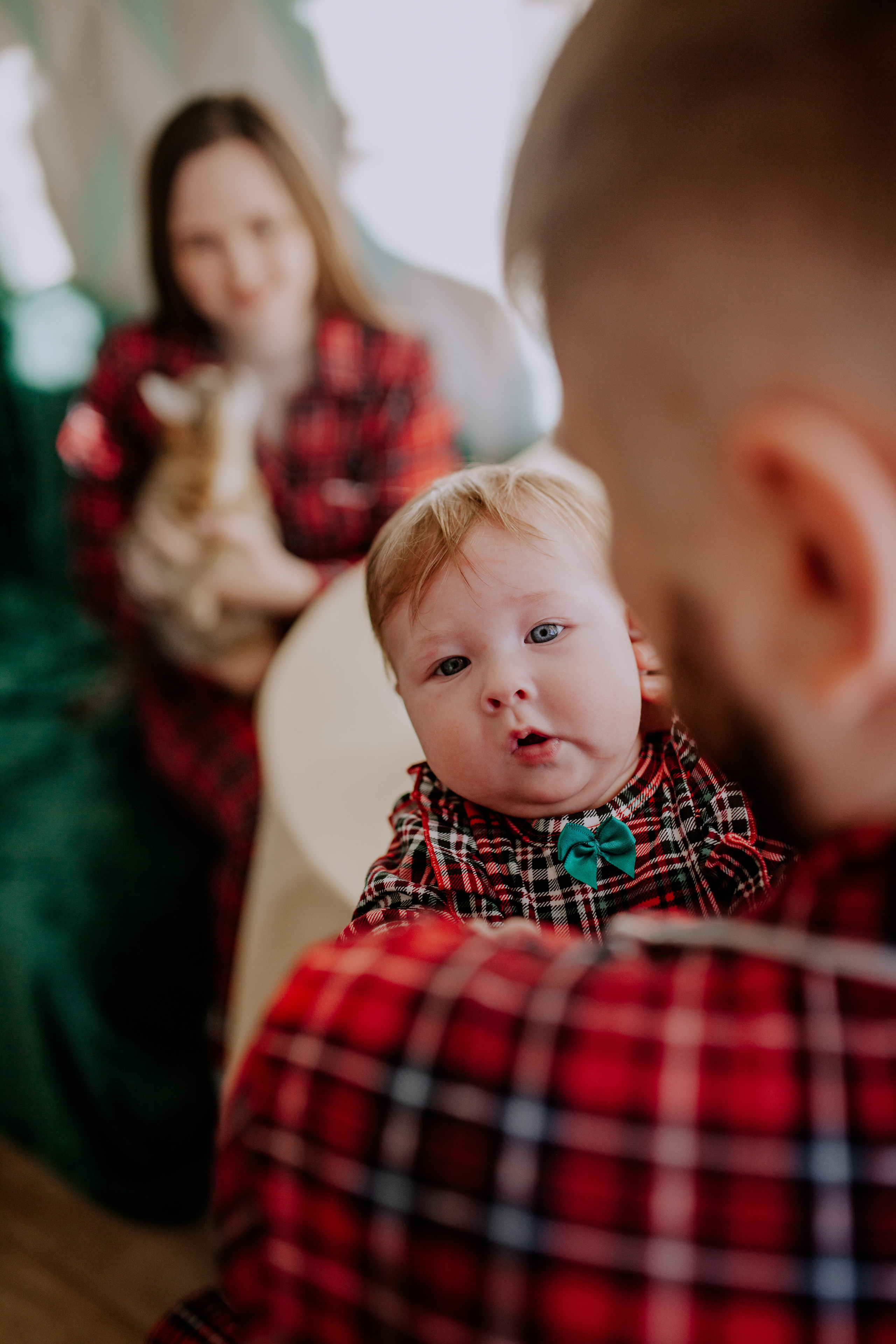 Домашняя новогодняя фотосессия в Тюмени. Фотограф Шелудкова Яна, город Тюмень