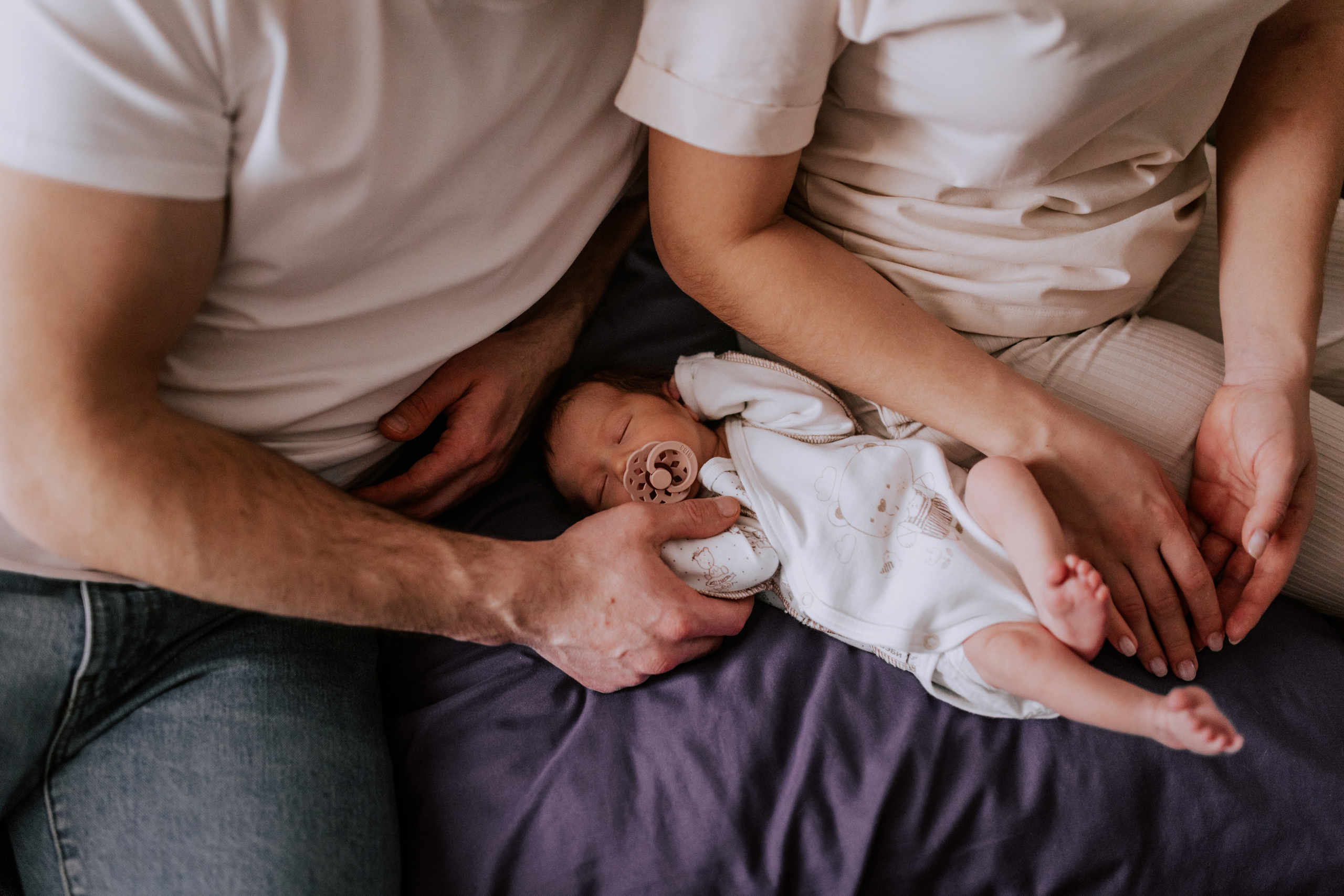 Домашняя съёмка с новорожденным в Тюмени. Фотограф Шелудкова Яна, город Тюмень