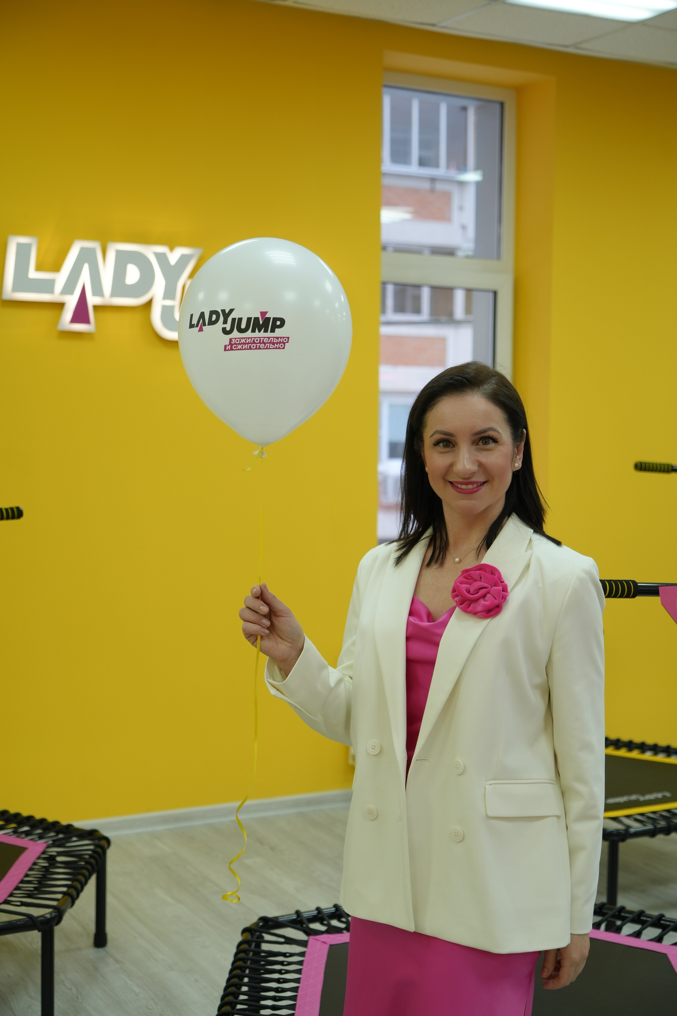 Открытие батутного центра «Lady Jump». Видеограф и Фотограф в Москве