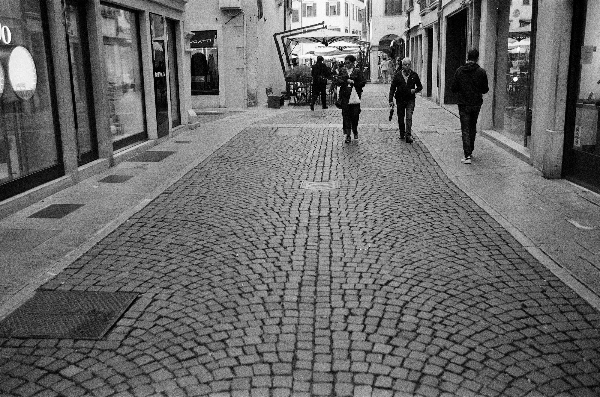 A gastrotourist. Udine (Northern Italy)