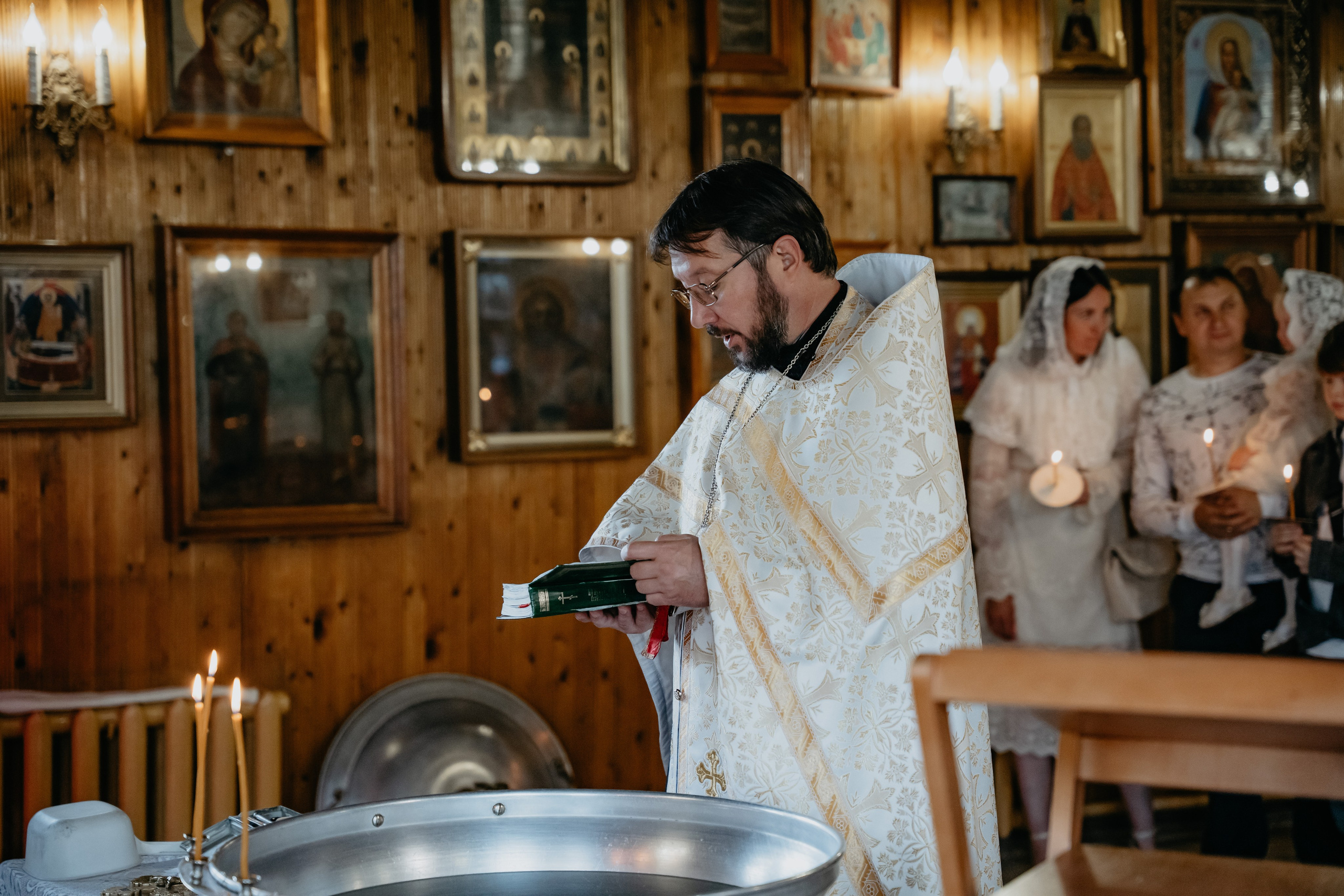 Таинство крещения, церковь Иконы Божией Матери Всех Скорбящих Радость