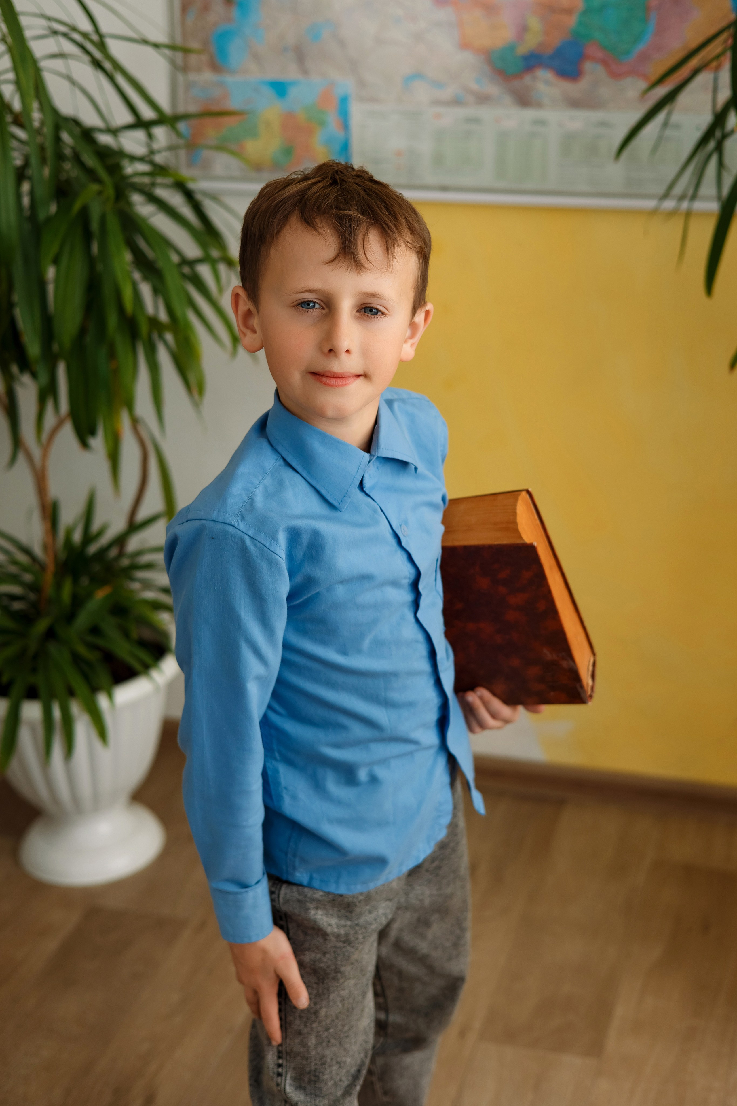 4 класс с. Барабаш. Фотограф Любовь Корниенко, Примоский край