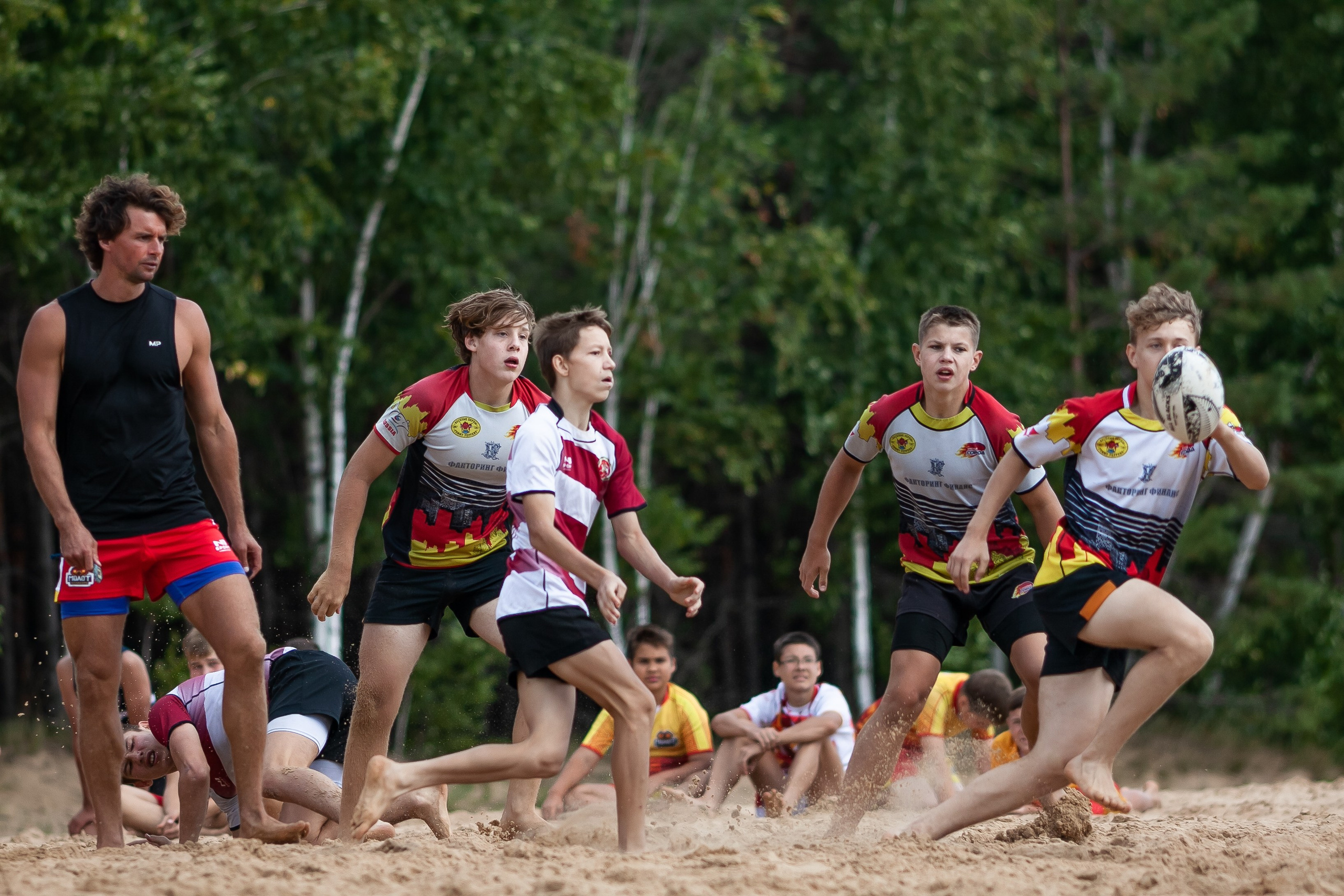 «Кубок «Молота» по пляжному Регби. Фотография