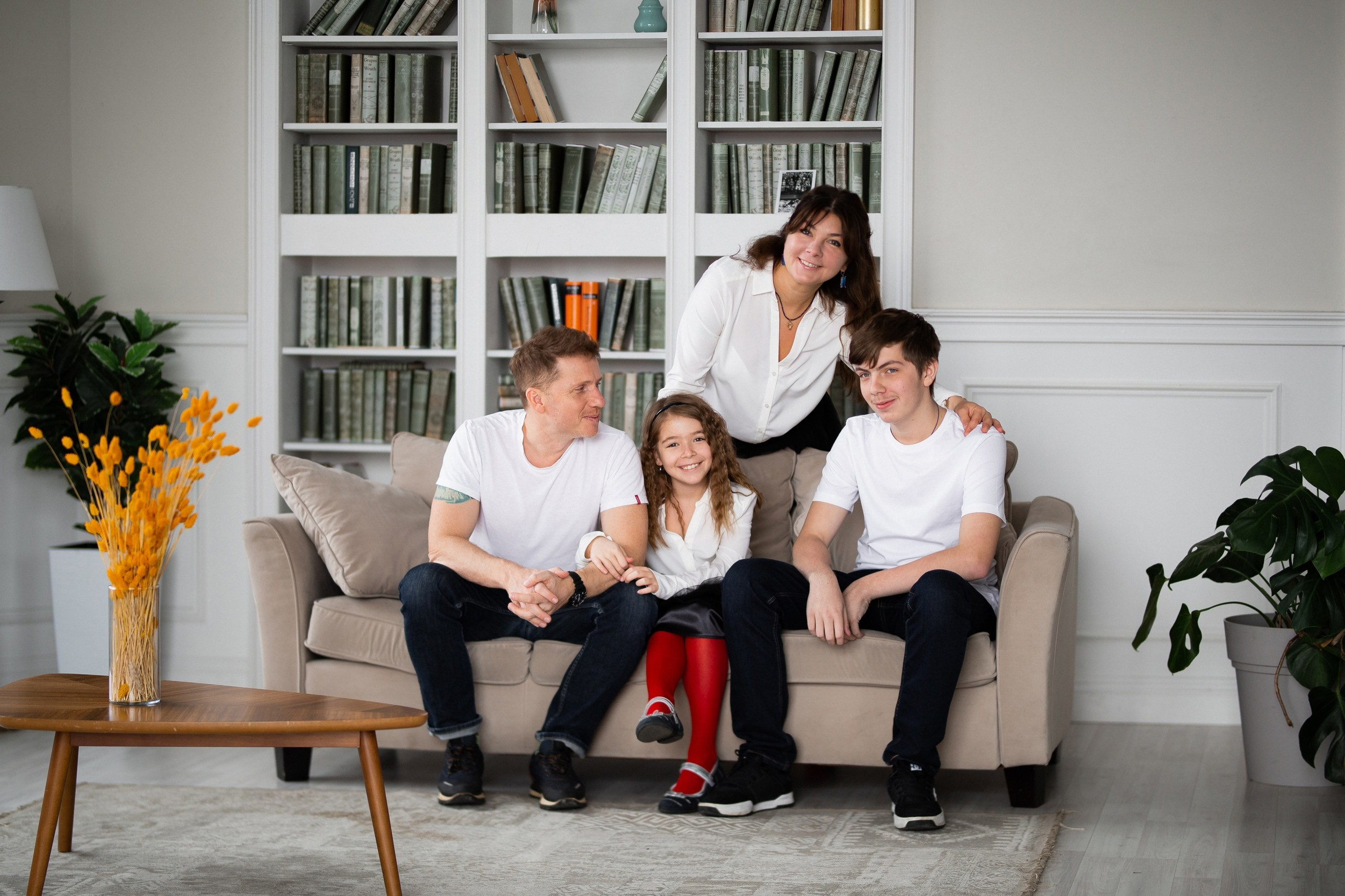 Семейная в студии. Фотограф Ольга Симакова