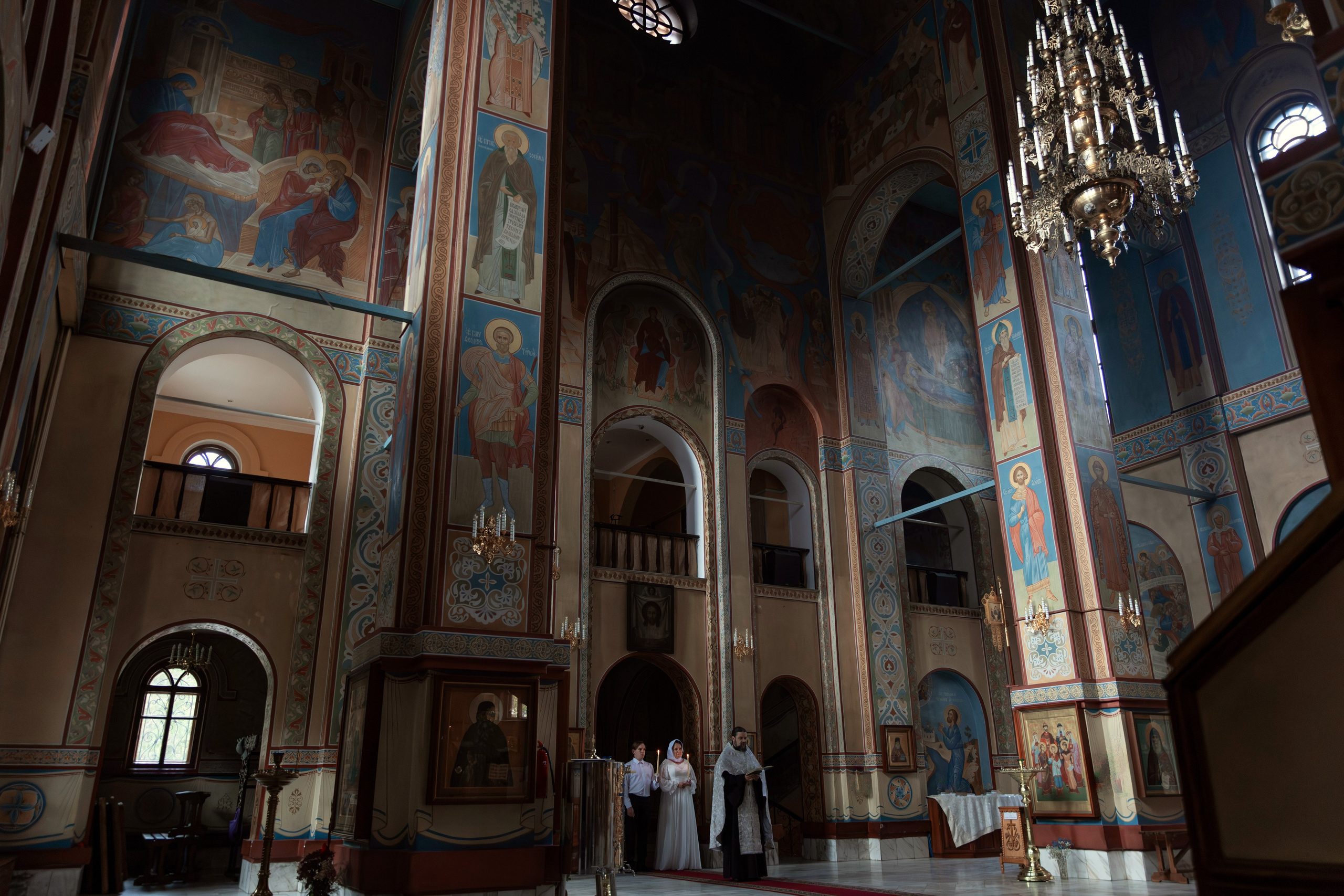 Венчание Владимира и Ольги. ТОП Фотограф на Крещение и Венчание Железногорск Алексей Мещеряков