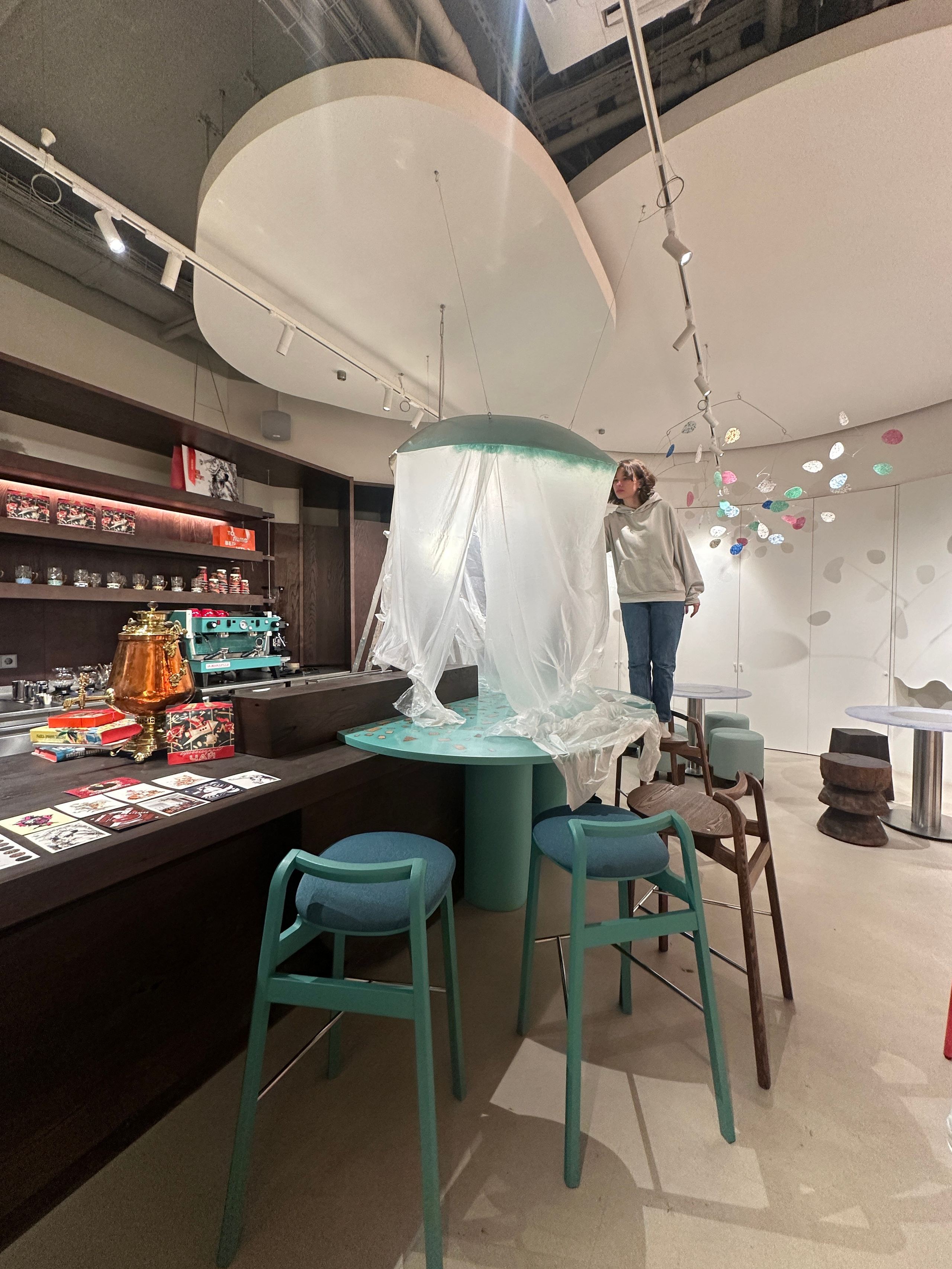 Арт объект " Речная ракушка для Нитки на Мясницкой ". 3D печать