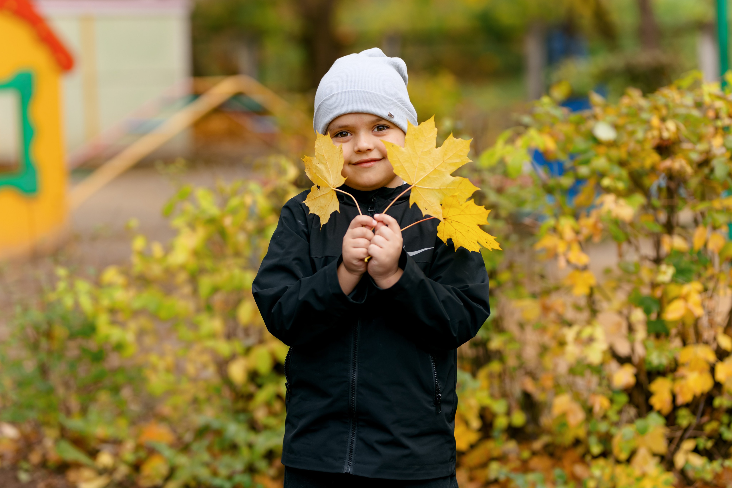 Осень в садике. Свадебный и семейный фотограф в Туле и области Маша Костина