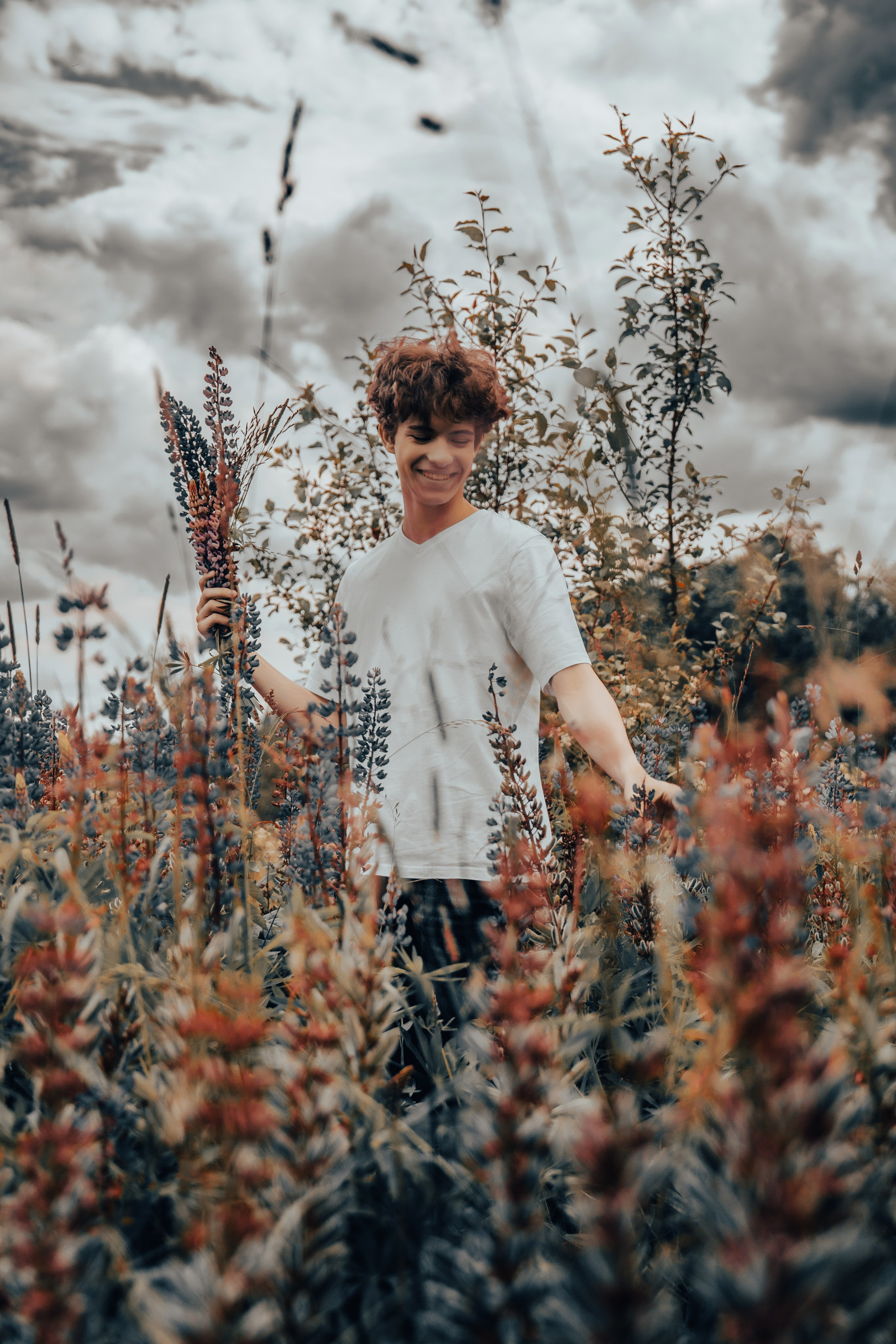 Фотосессия в поле. ТриМедиа Продакшн