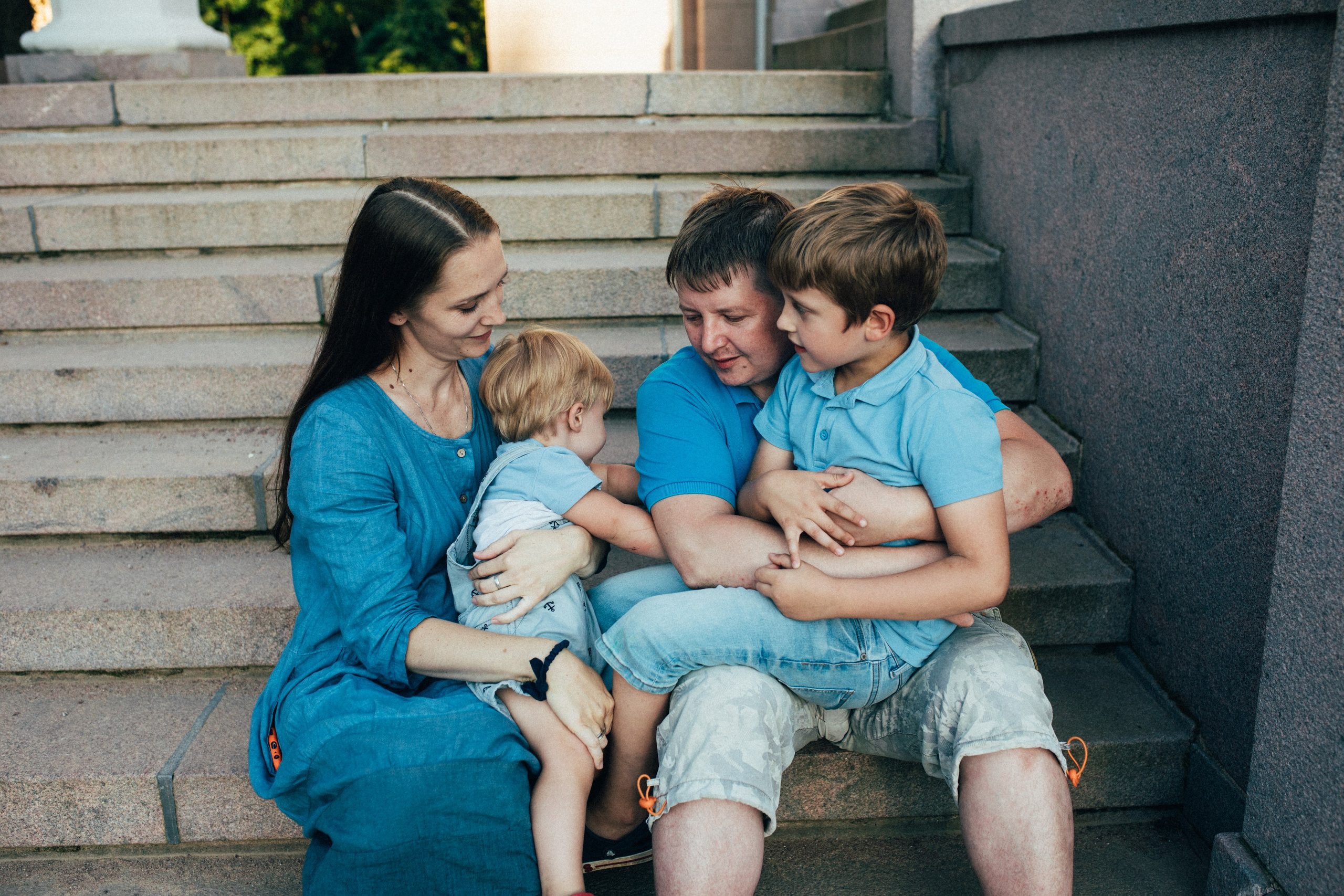 Семейная фотосессия в усадьбе Архангельское. Фотограф Лебедева Наталья