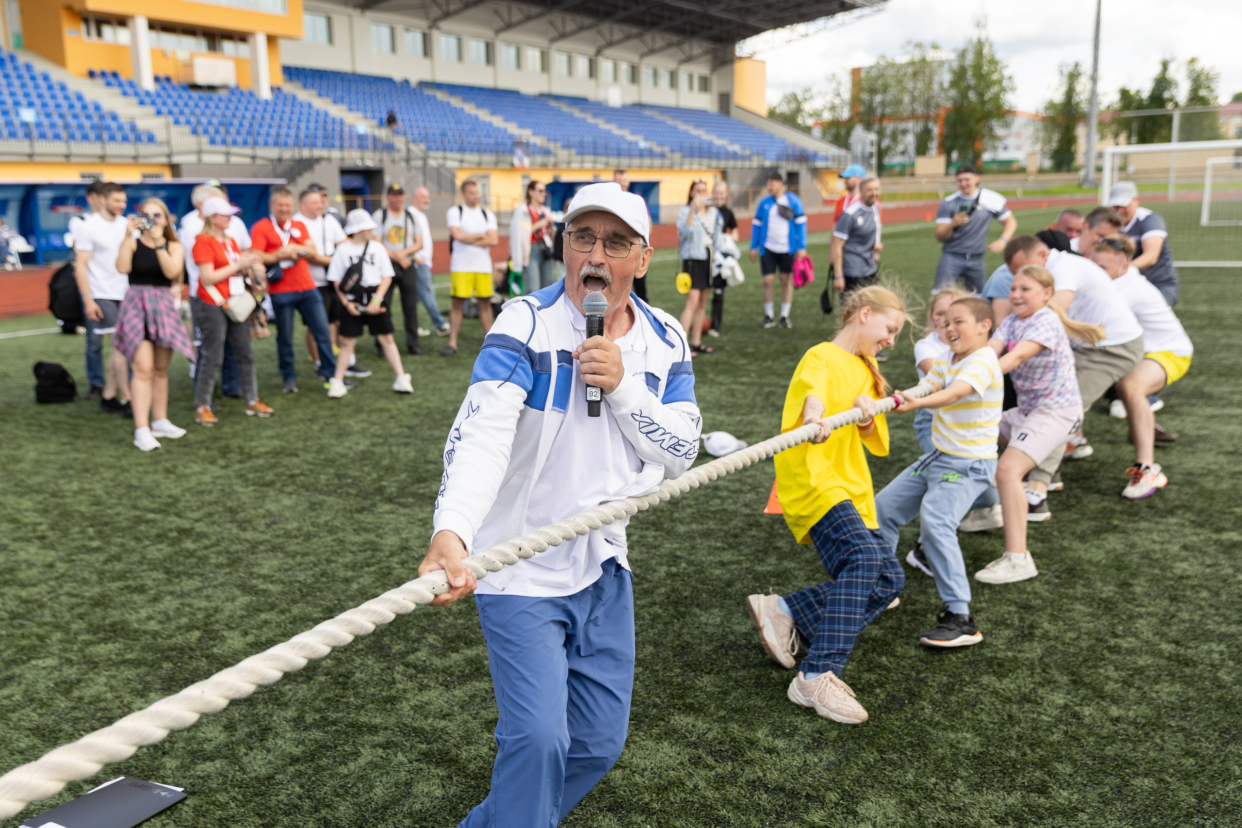 Летняя спартакиада «Росссети». Снимаю съемки