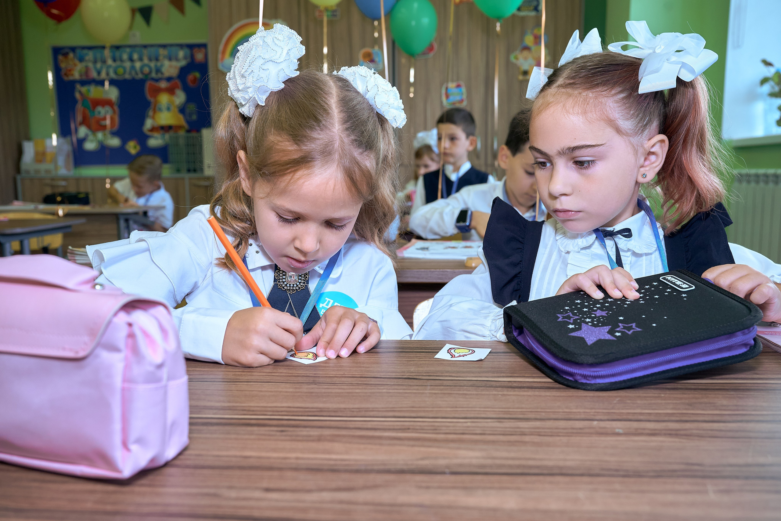 ПЕРВОКЛАШКИ апрелевской школы № 3. Школьный и семейный фотограф, Одинцово