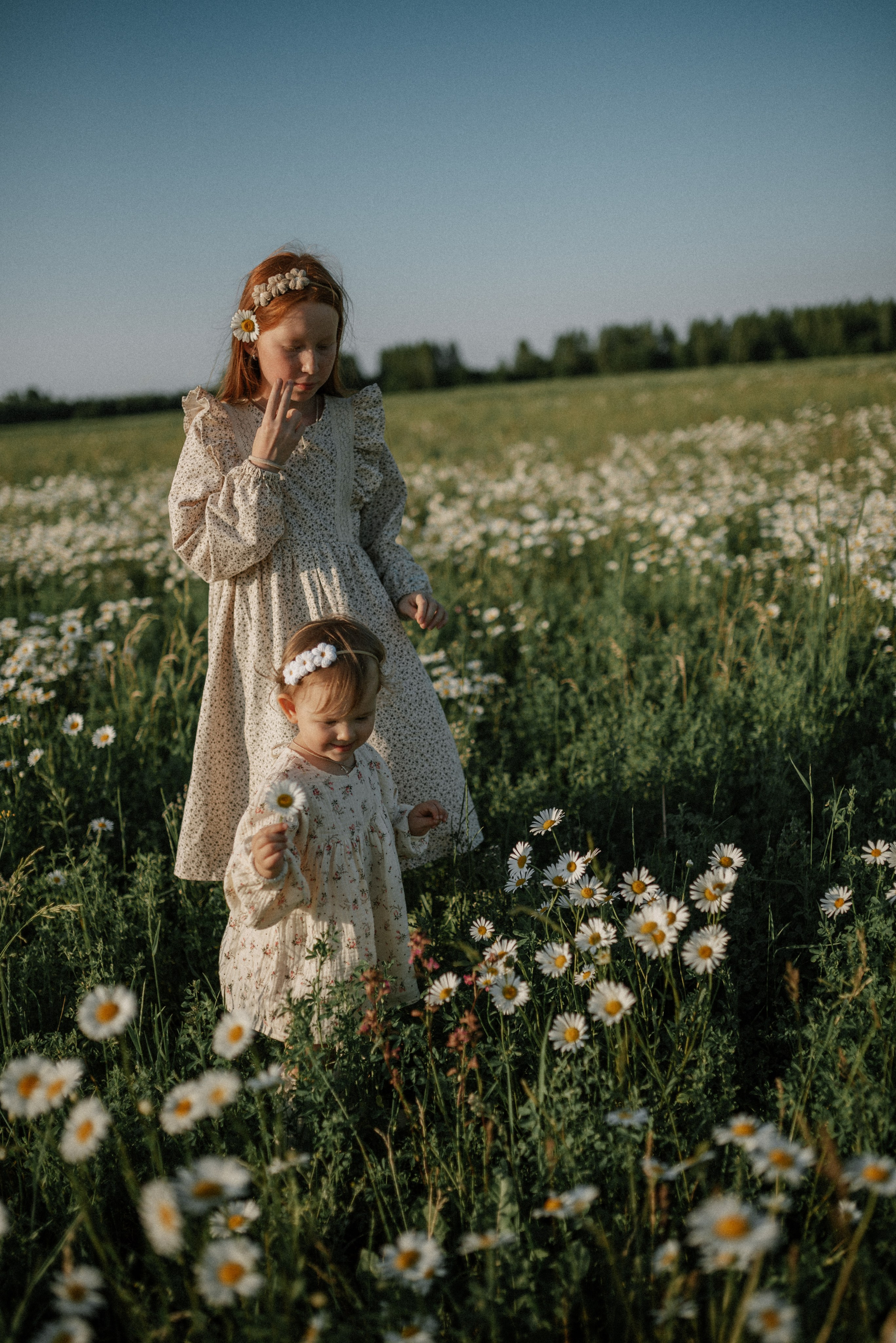 Ида, Мира и ромашки. Свадебный и семейный фотограф Кожевникова Лариса