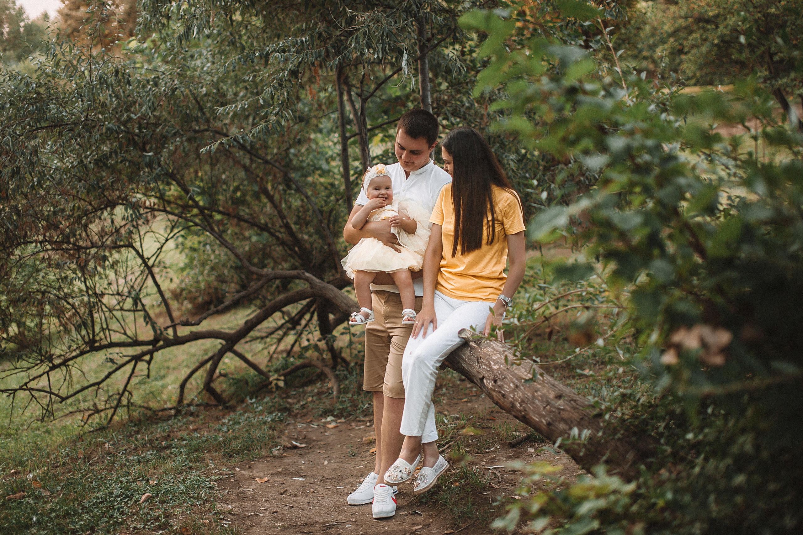 Семейная прогулка в Ботаническом саду. Свадебный и семейный фотограф/видеограф в Краснодаре Наталья Осинская