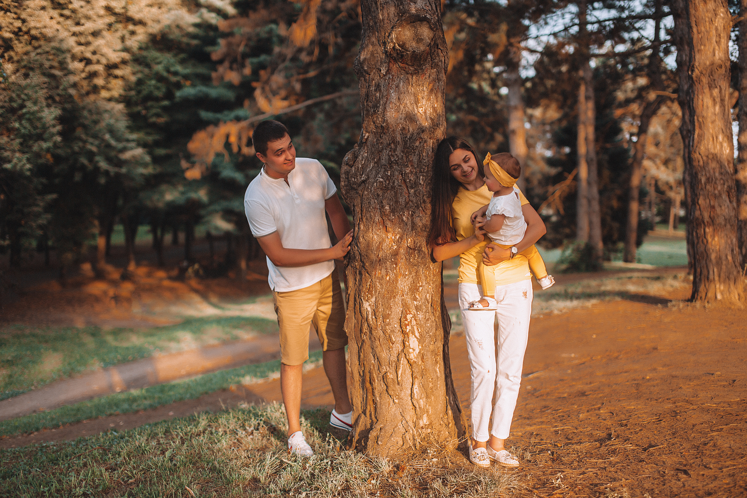 Семейная прогулка в Ботаническом саду. Свадебный и семейный фотограф/видеограф в Краснодаре Наталья Осинская