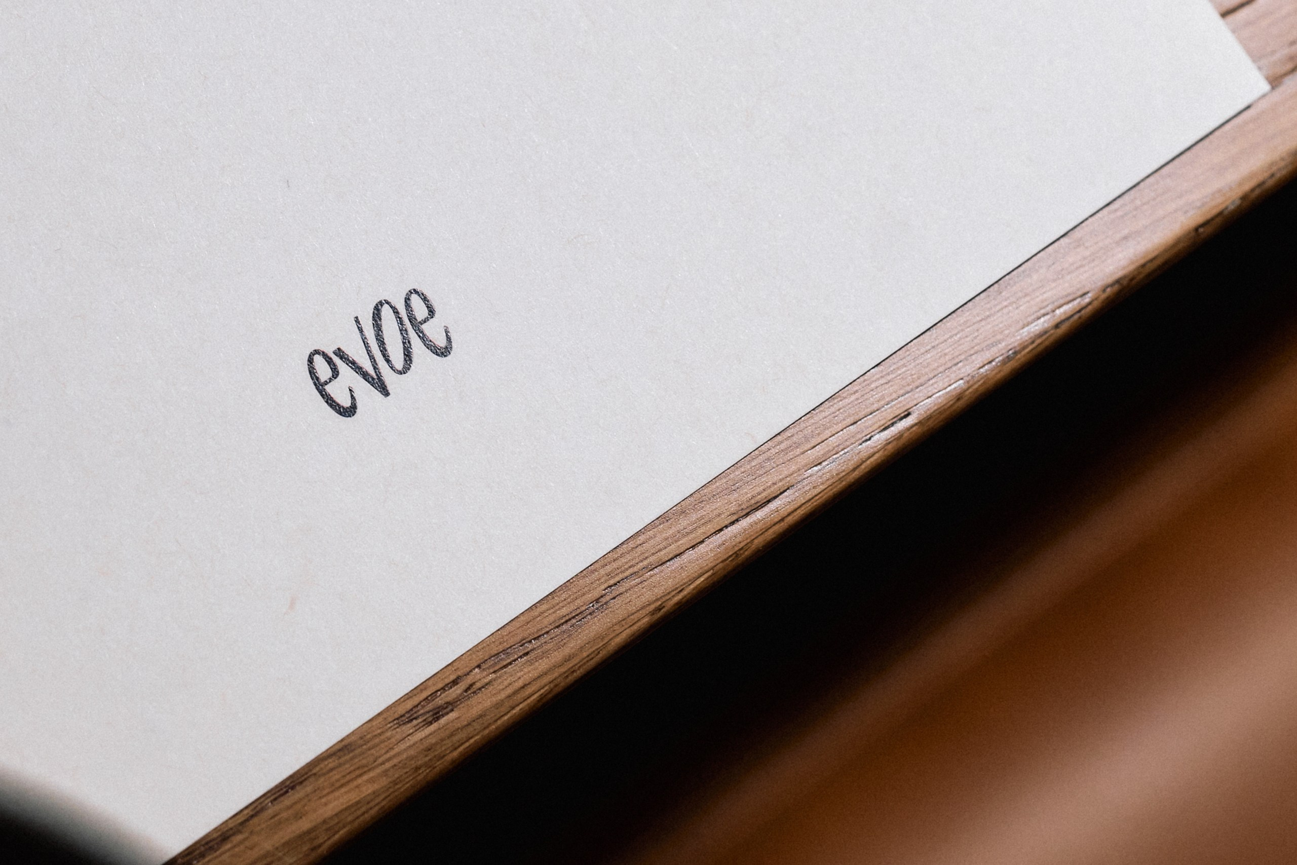 EVOE. Photographer — ERASTOV