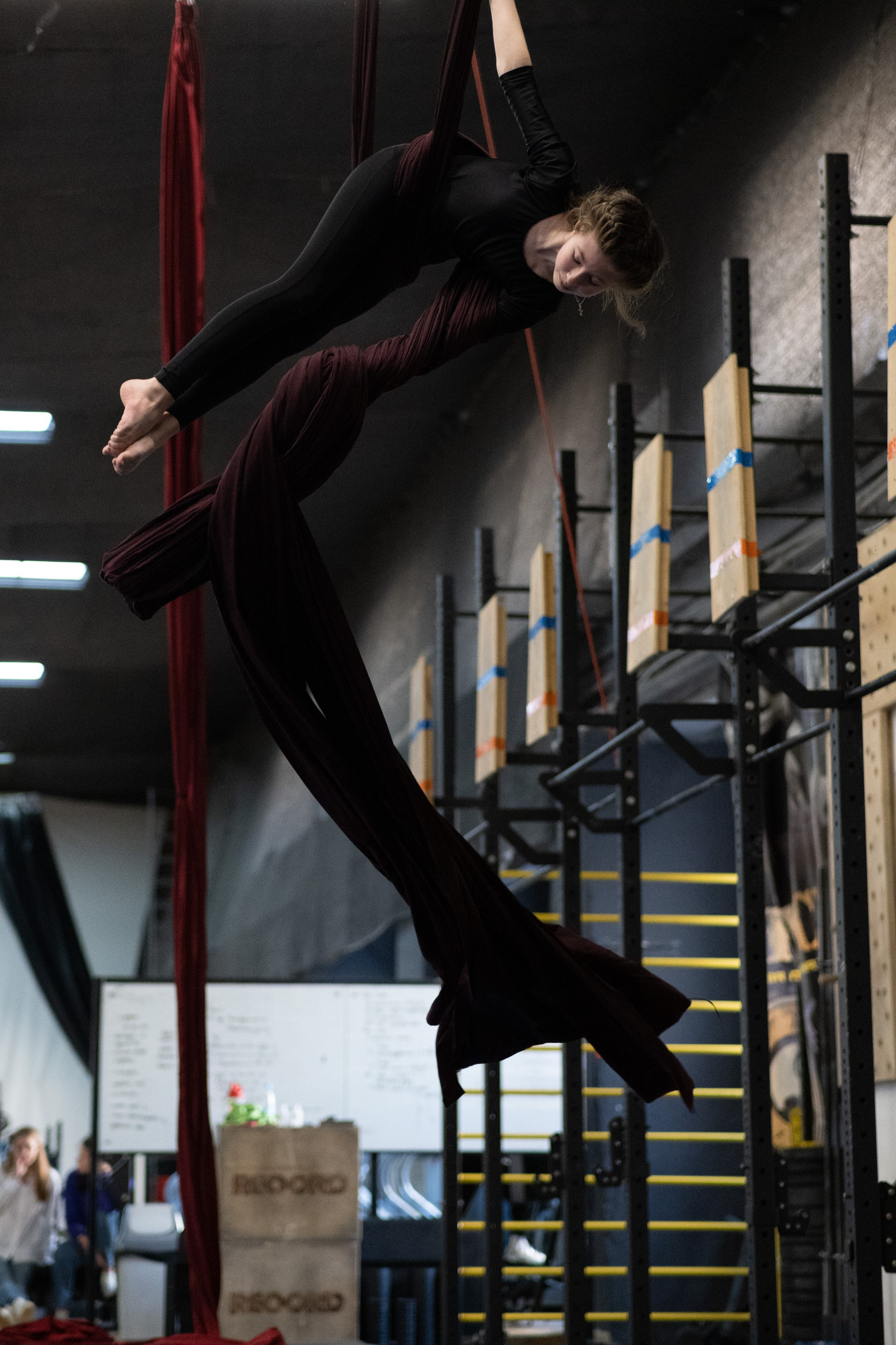 Внутриклубные соревнования по воздушной гимнастике 02.04.23