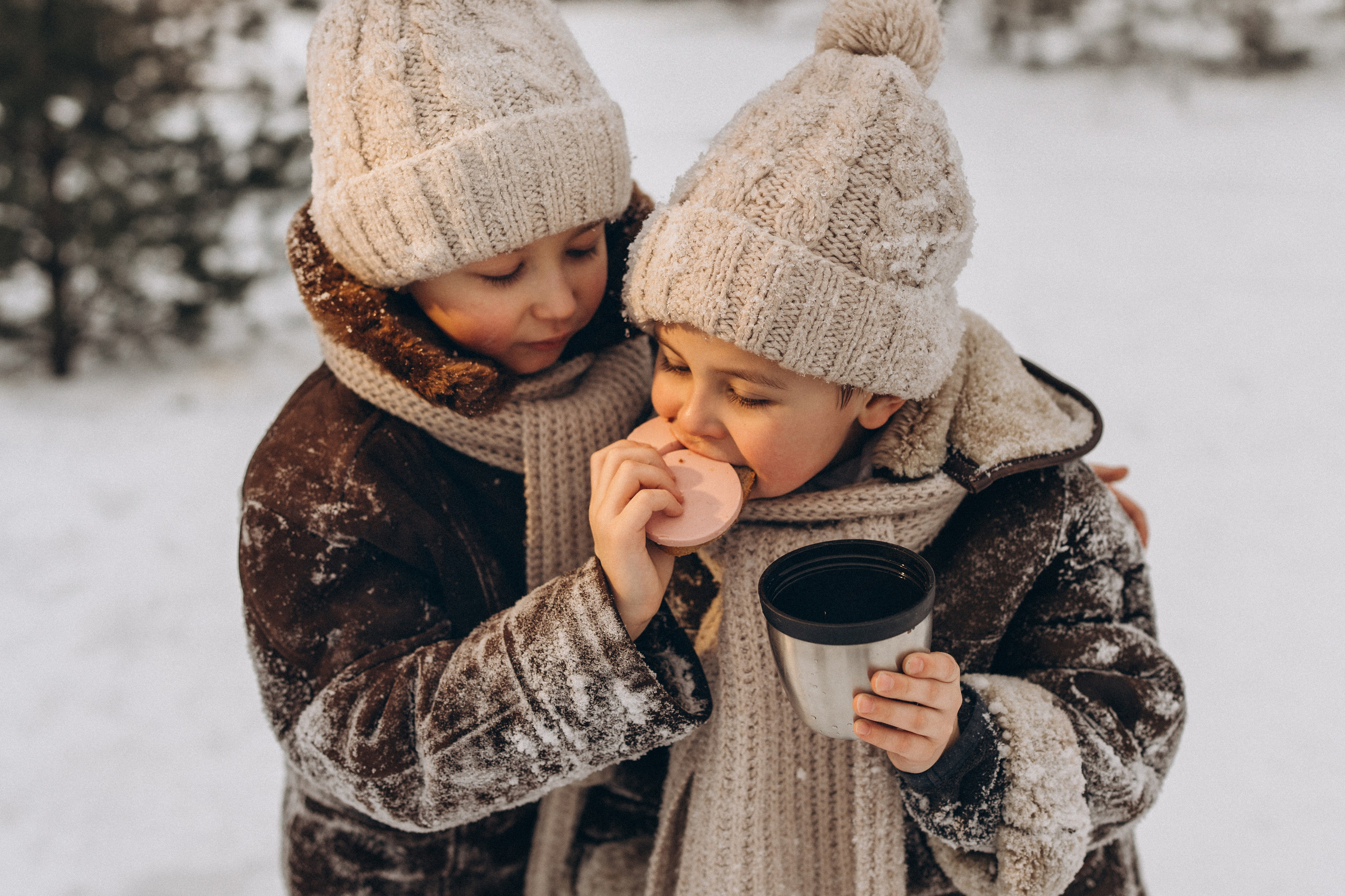 Зимняя семейная фотосессия. Детский, семейный и ньюборн фотограф в Москве Юлия Шуарт