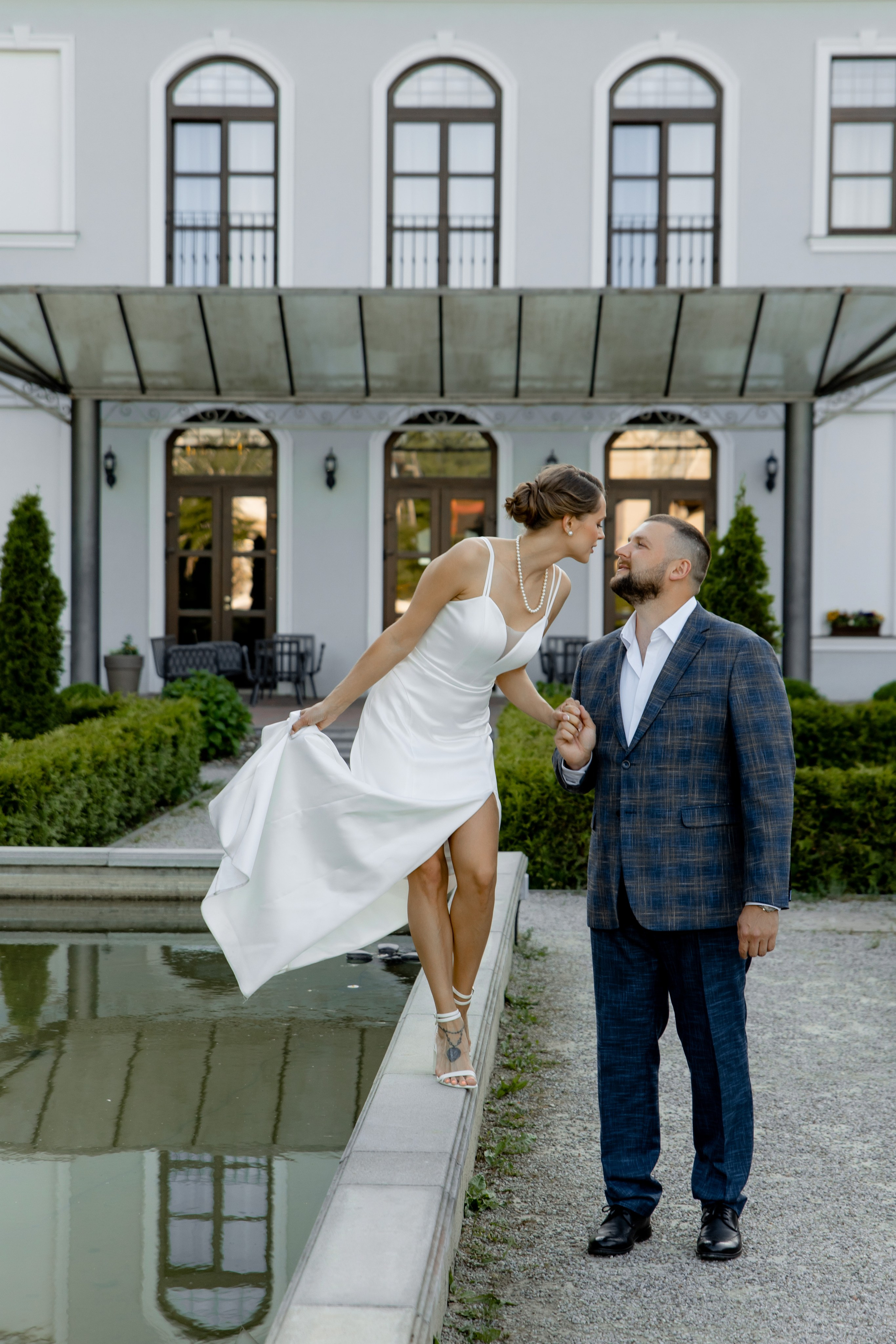 Николай&Александра Свадебная прогулка в Усадьбе. Свадебный фотограф Калининград