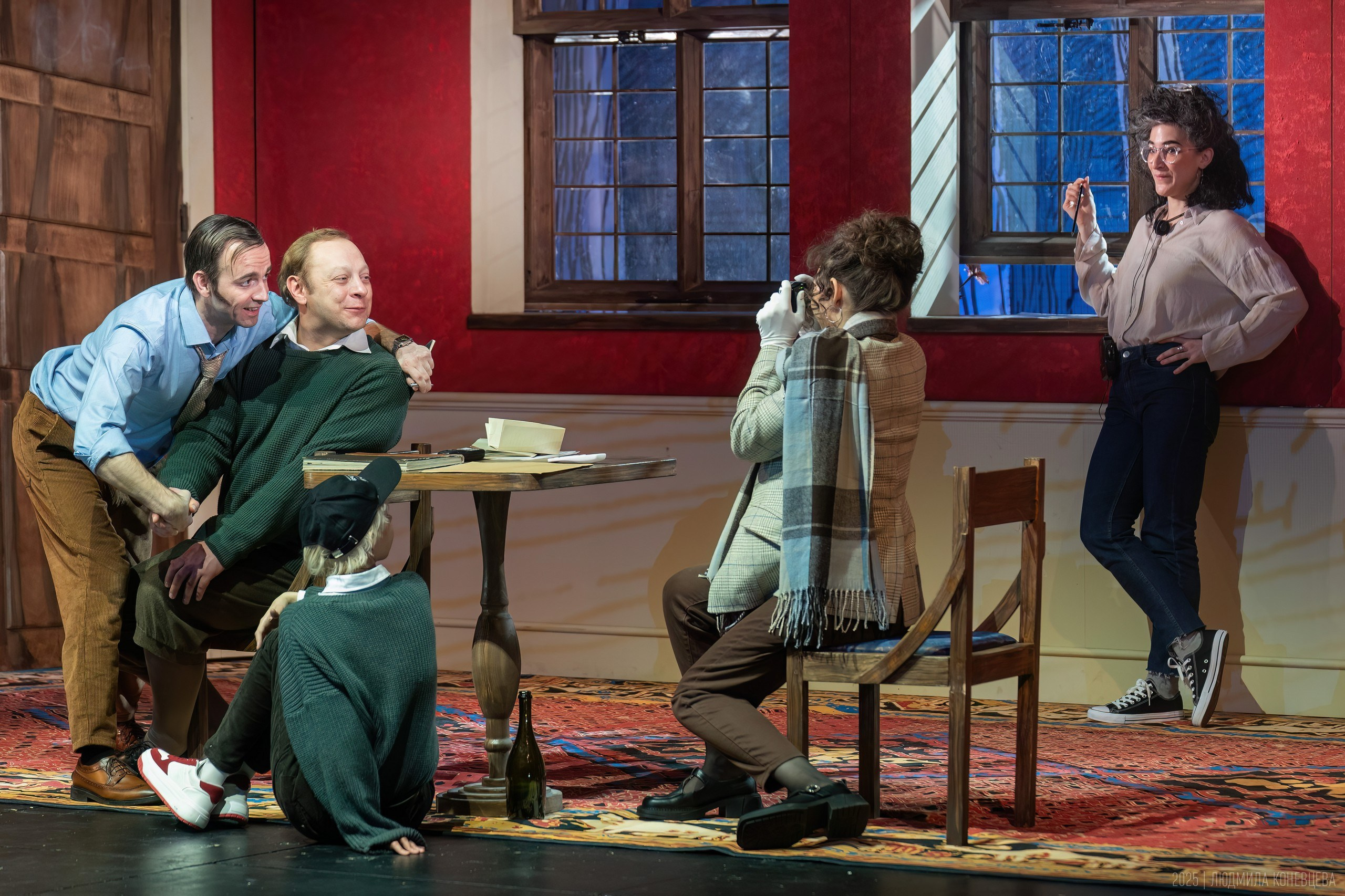 Мастерская Фоменко. Спектакль «Аркадия». Режиссер Евгений Каменькович. Театральная фотография