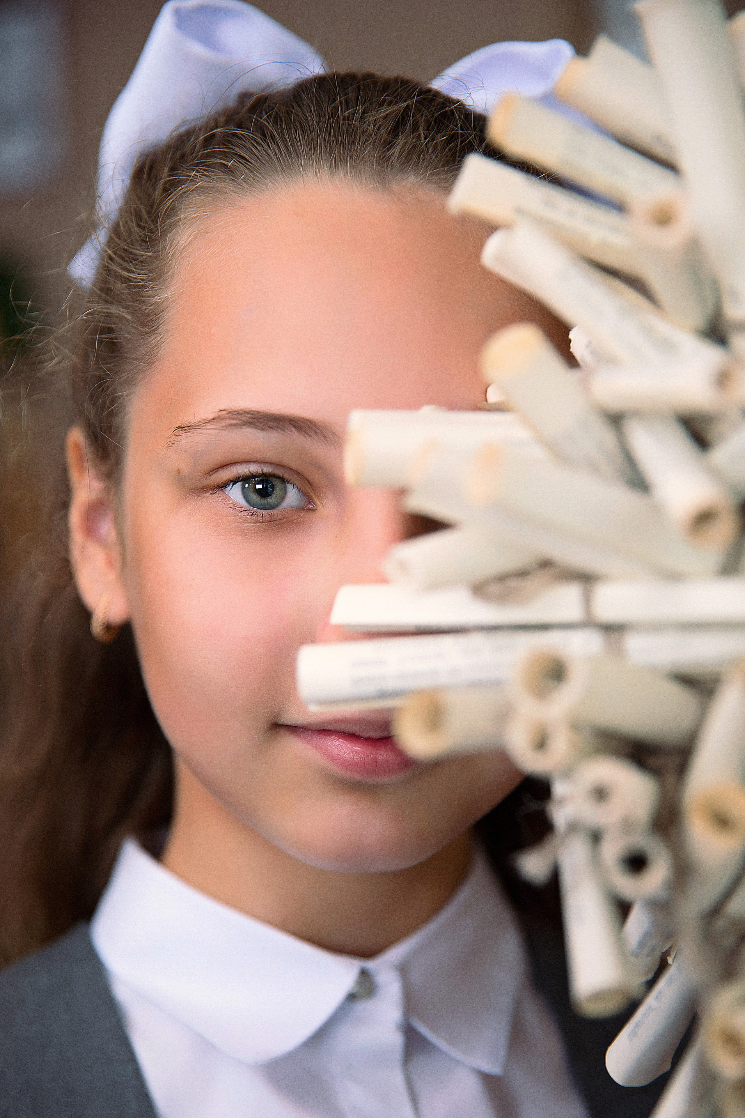 Индивидуальные фотосессии школьников. Детский школьный фотограф в Кемерово Зиновьева Екатерина