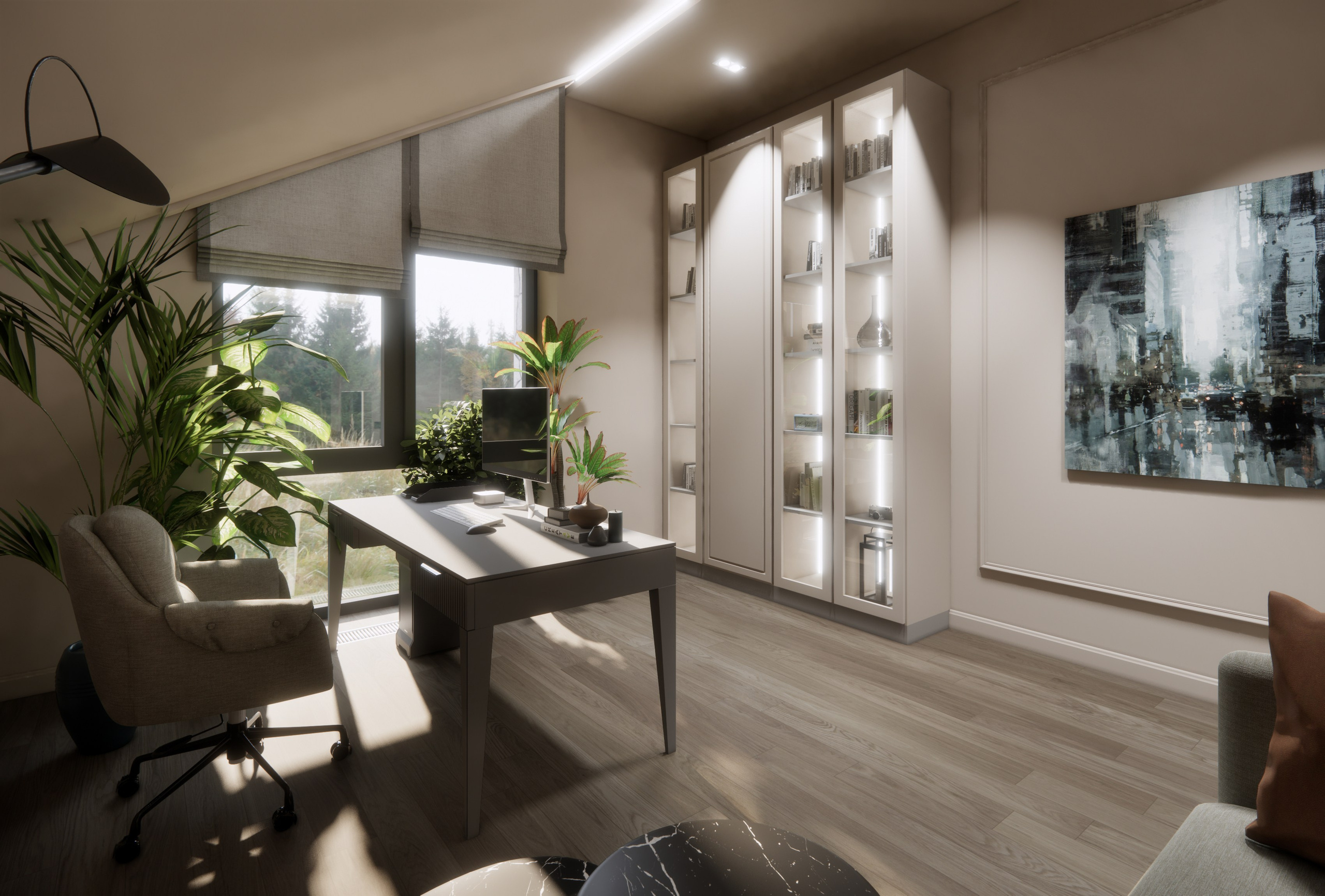 Коттедж Санкт-Петербург. Дизайн интерьеров Краснодар