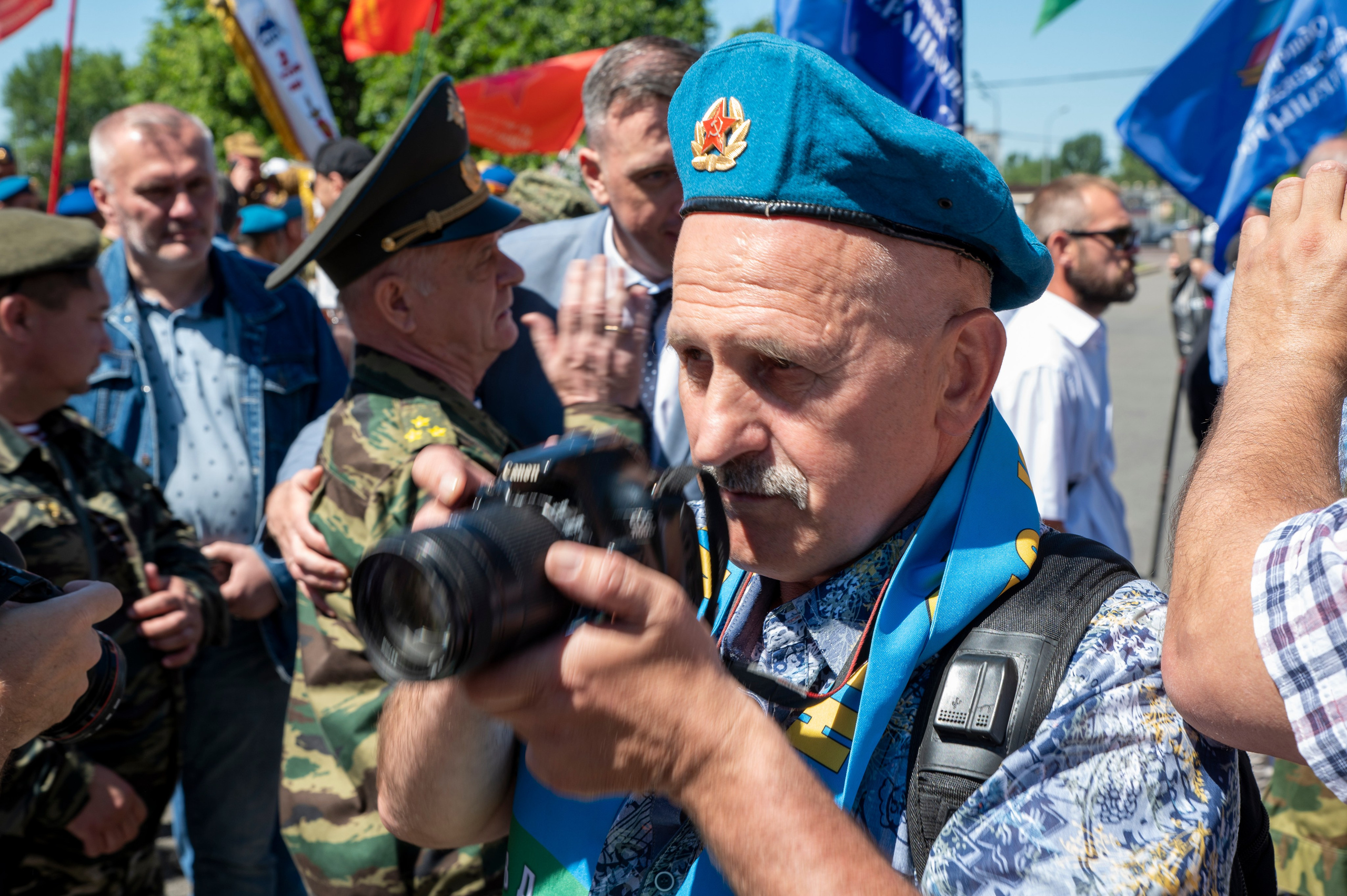 День ветеранов боевых действий 2022. Фотограф Роман Адлер