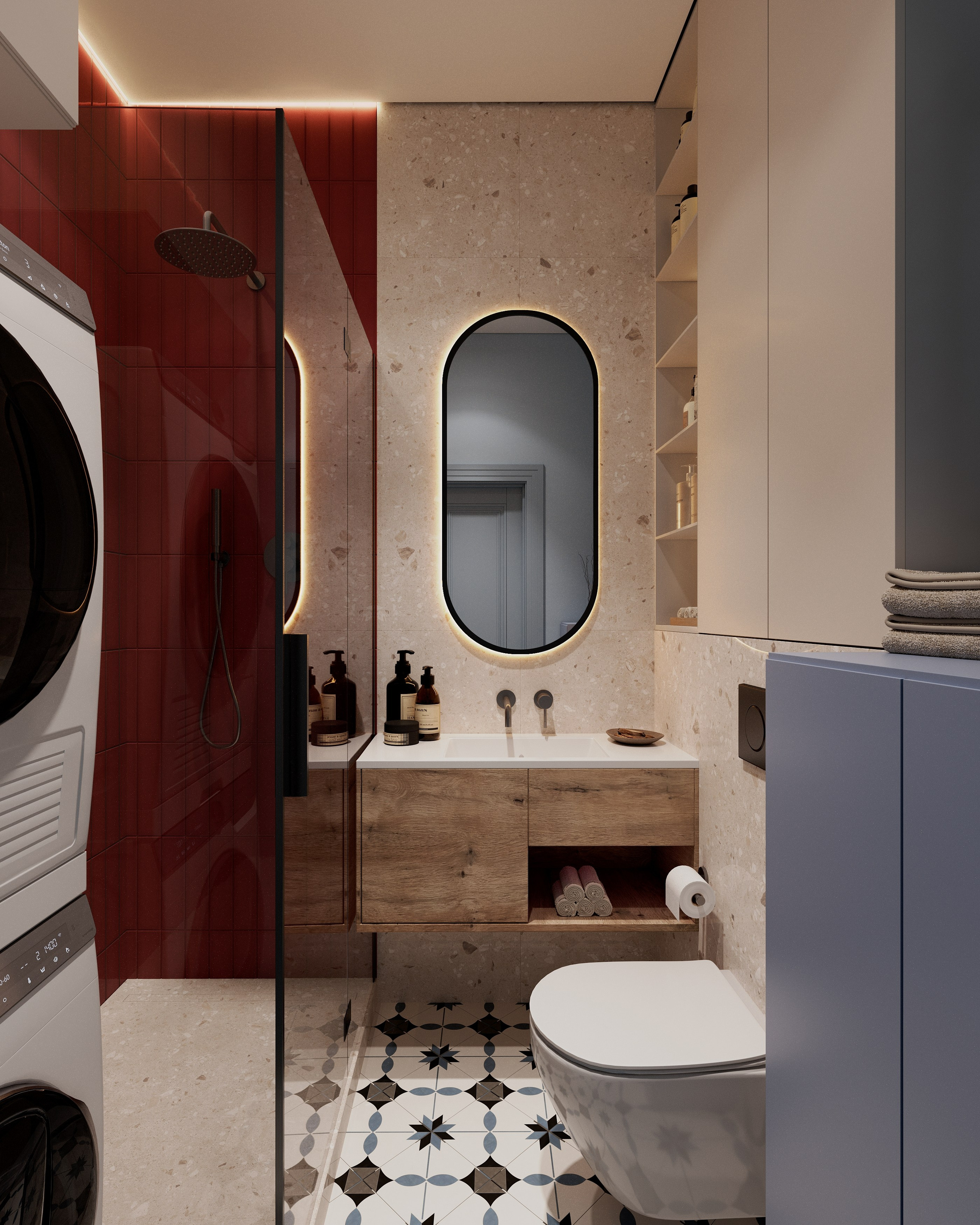 ЖК «Римский, 77.6 м². Мария Воропаева | Дизайн интерьера под ключ Москва и МО